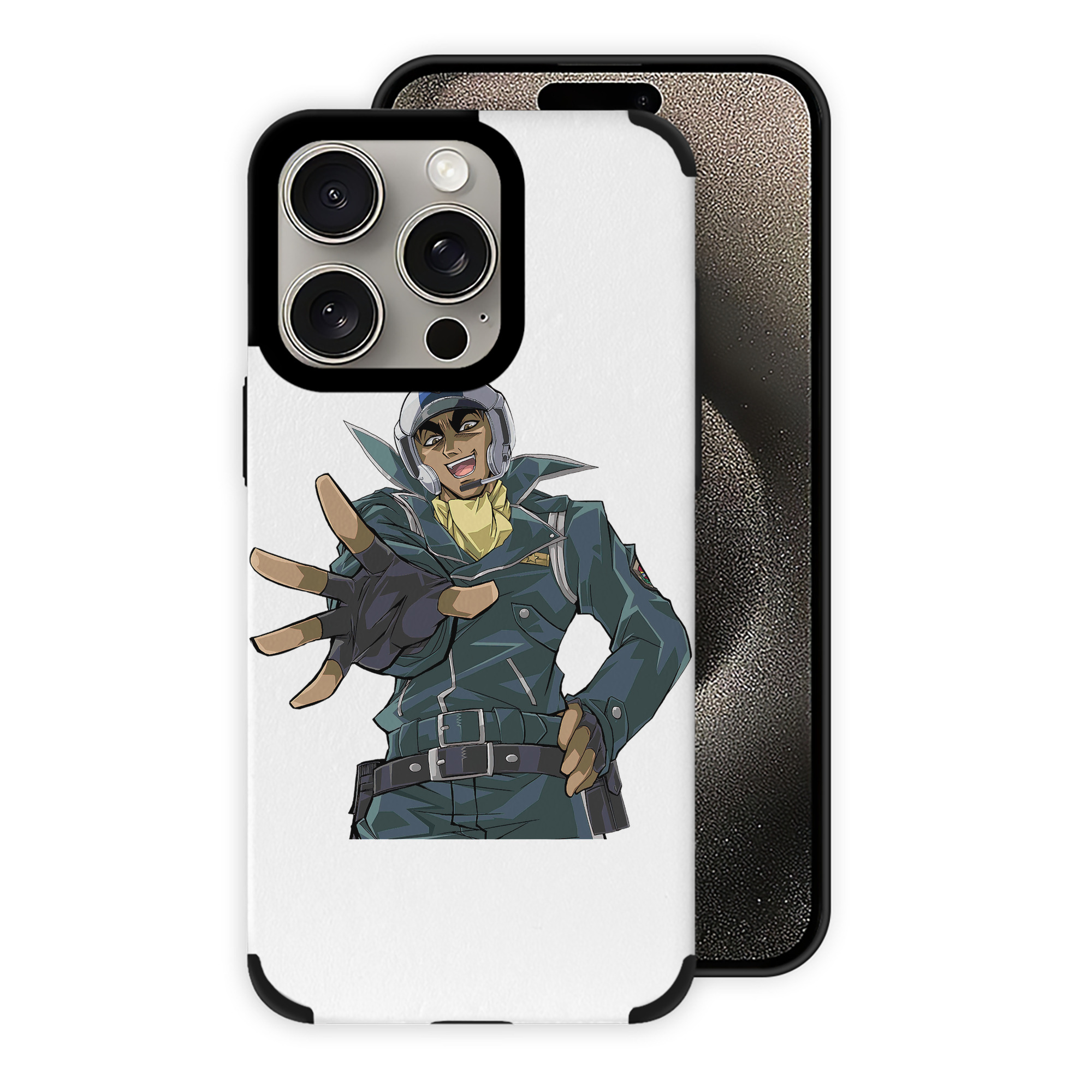 遊☆戯☆王 Yu-Gi-Oh! 【iPhone15ProMax対応】 PUレザー スマホケース 耐衝撃＆黄変防止