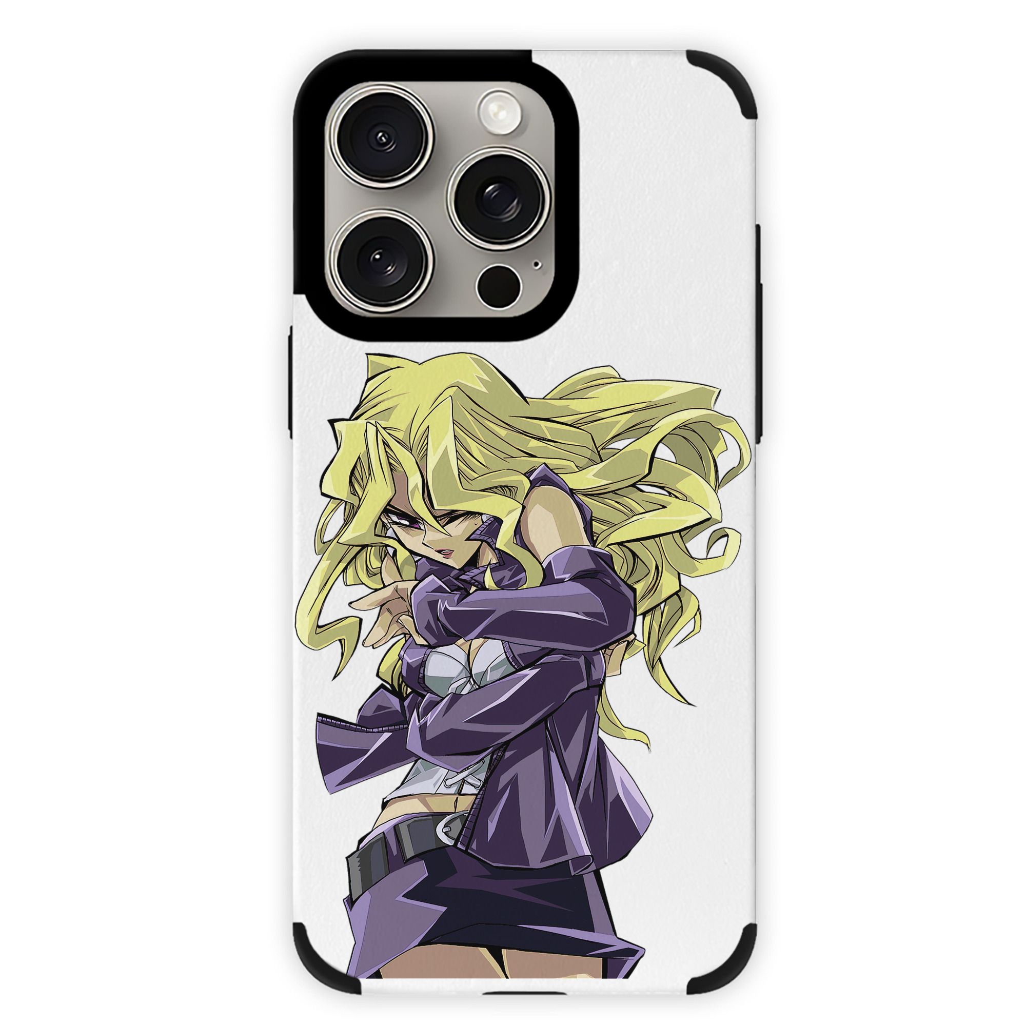 遊☆戯☆王 Yu-Gi-Oh! 【iPhone15ProMax対応】 PUレザー スマホケース 耐衝撃＆黄変防止