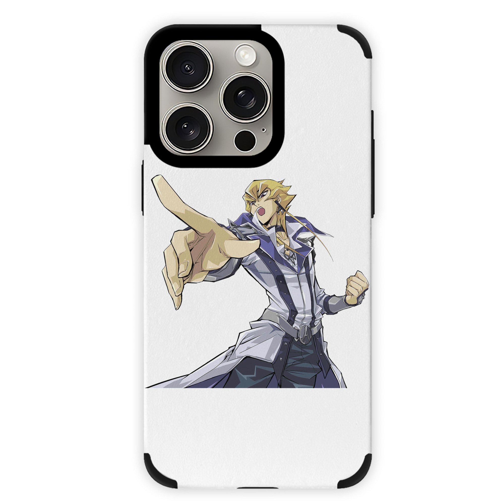 遊☆戯☆王 Yu-Gi-Oh! 【iPhone15ProMax対応】 PUレザー スマホケース 耐衝撃＆黄変防止