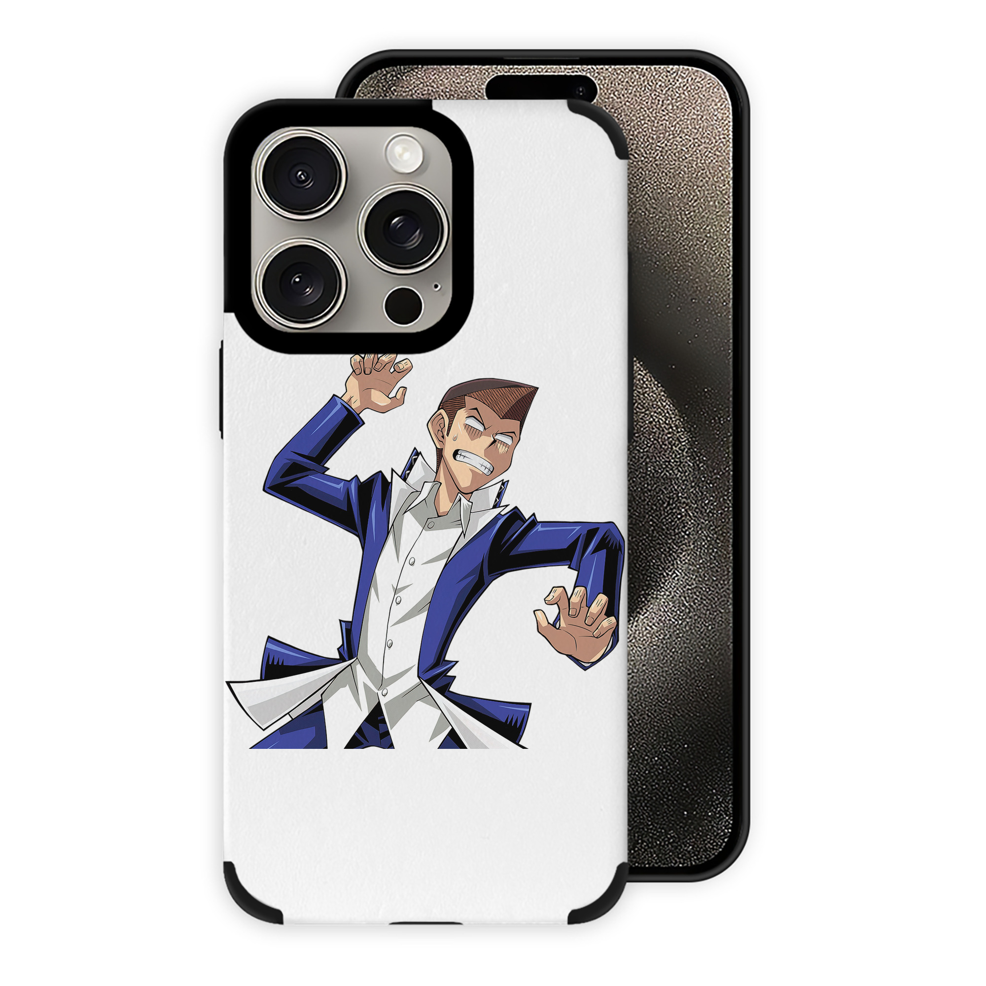遊☆戯☆王 Yu-Gi-Oh! 【iPhone15ProMax対応】 PUレザー スマホケース 耐衝撃＆黄変防止