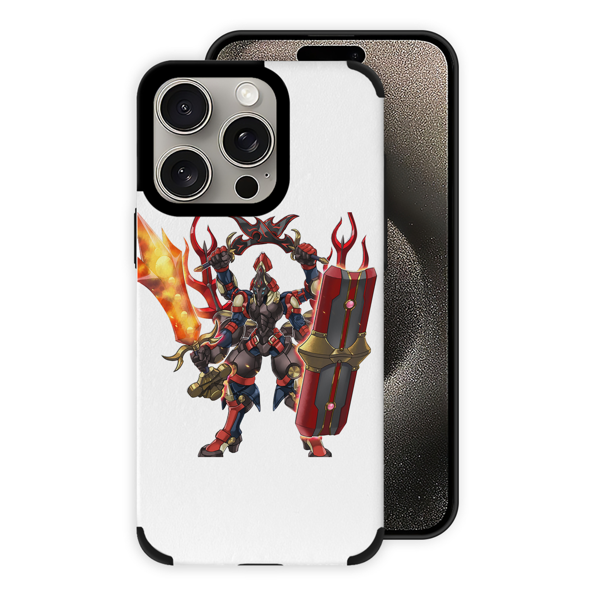 遊☆戯☆王 Yu-Gi-Oh! 【iPhone15ProMax対応】 PUレザー スマホケース 耐衝撃＆黄変防止