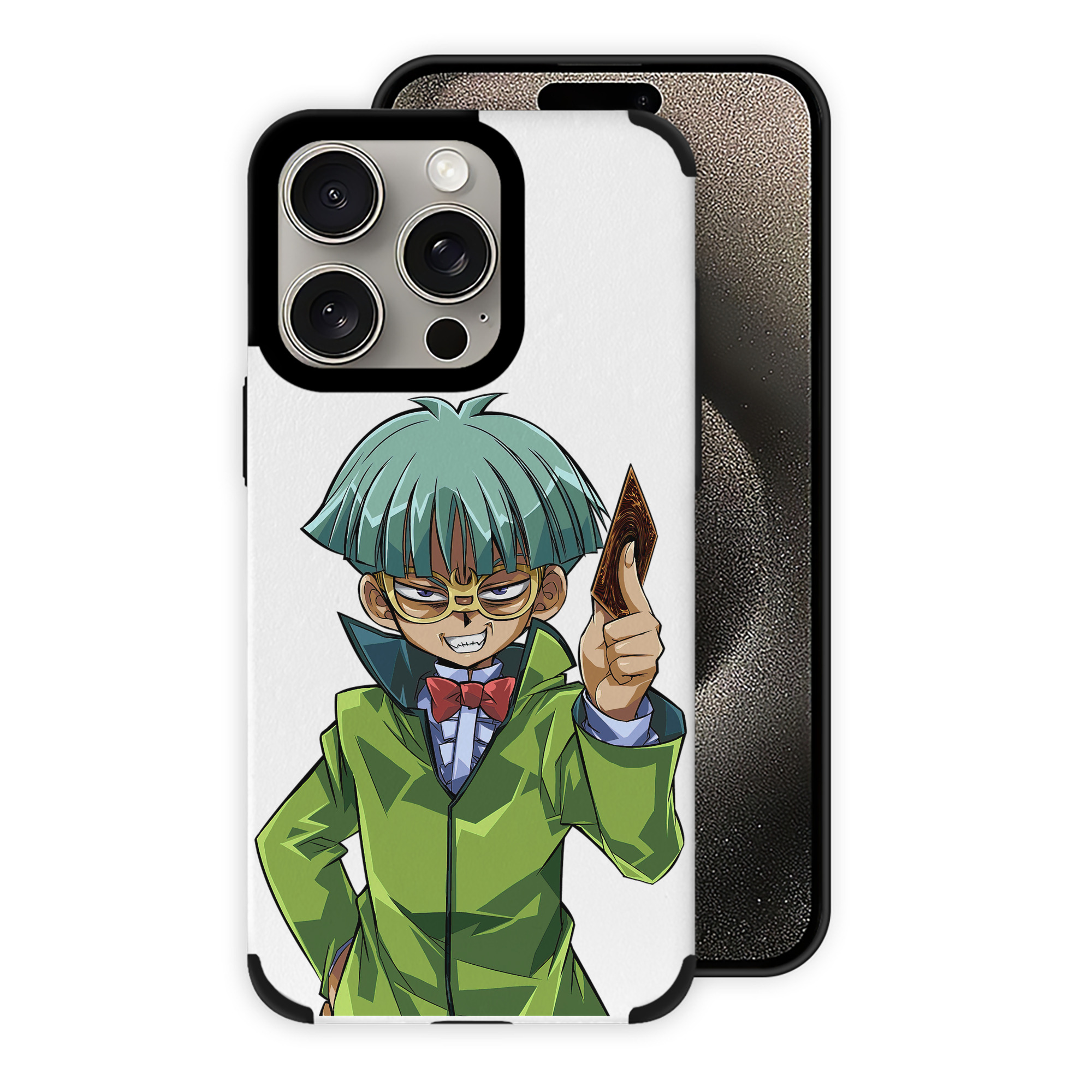 遊☆戯☆王 Yu-Gi-Oh! 【iPhone15ProMax対応】 PUレザー スマホケース 耐衝撃＆黄変防止