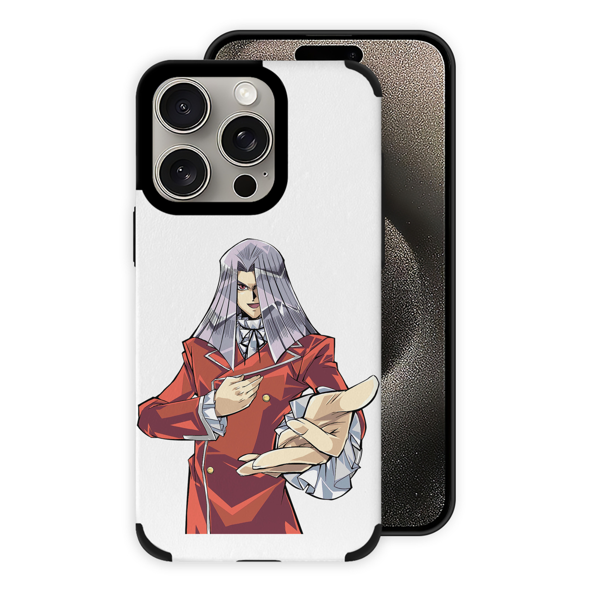 遊☆戯☆王 Yu-Gi-Oh! 【iPhone15ProMax対応】 PUレザー スマホケース 耐衝撃＆黄変防止