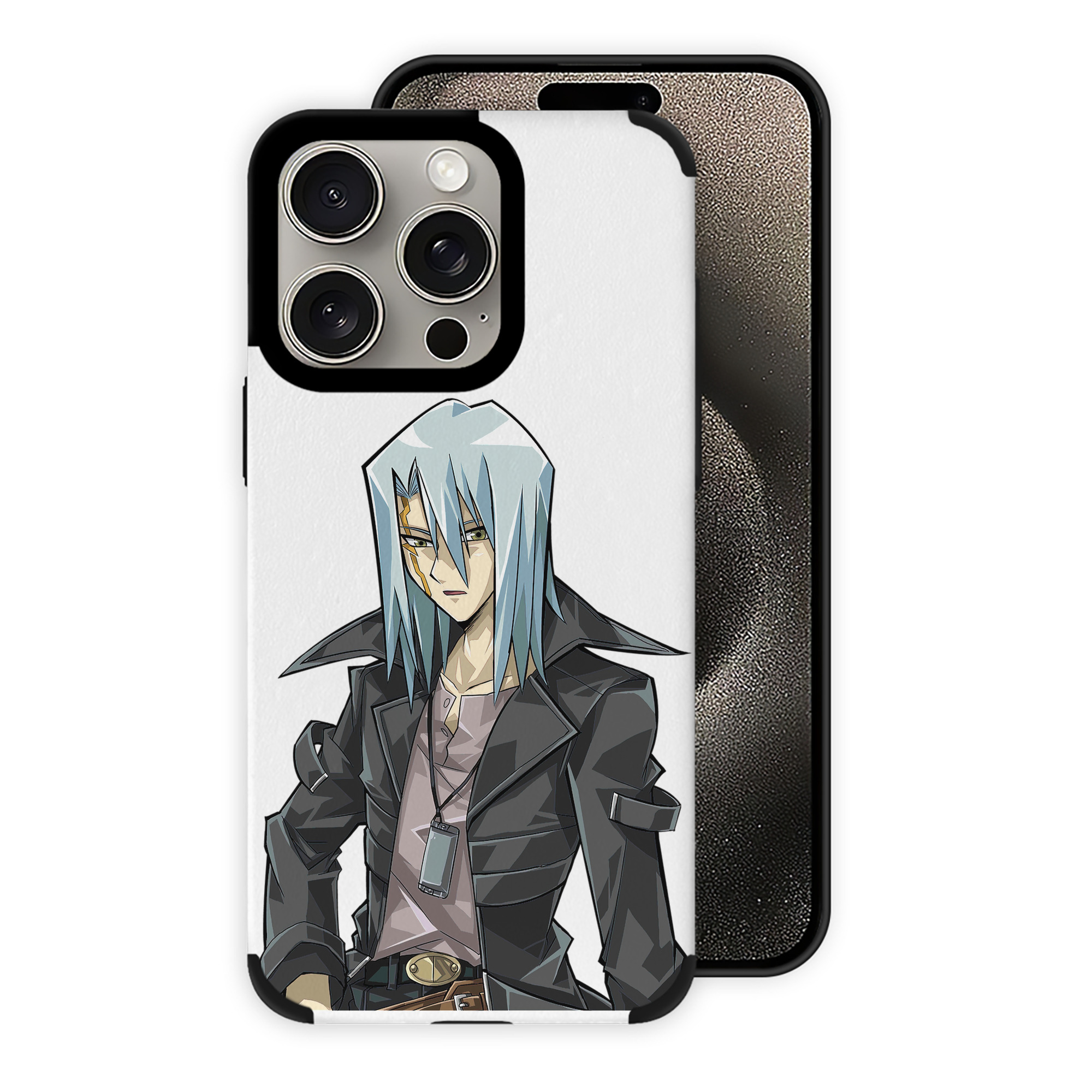 遊☆戯☆王 Yu-Gi-Oh! 【iPhone15ProMax対応】 PUレザー スマホケース 耐衝撃＆黄変防止