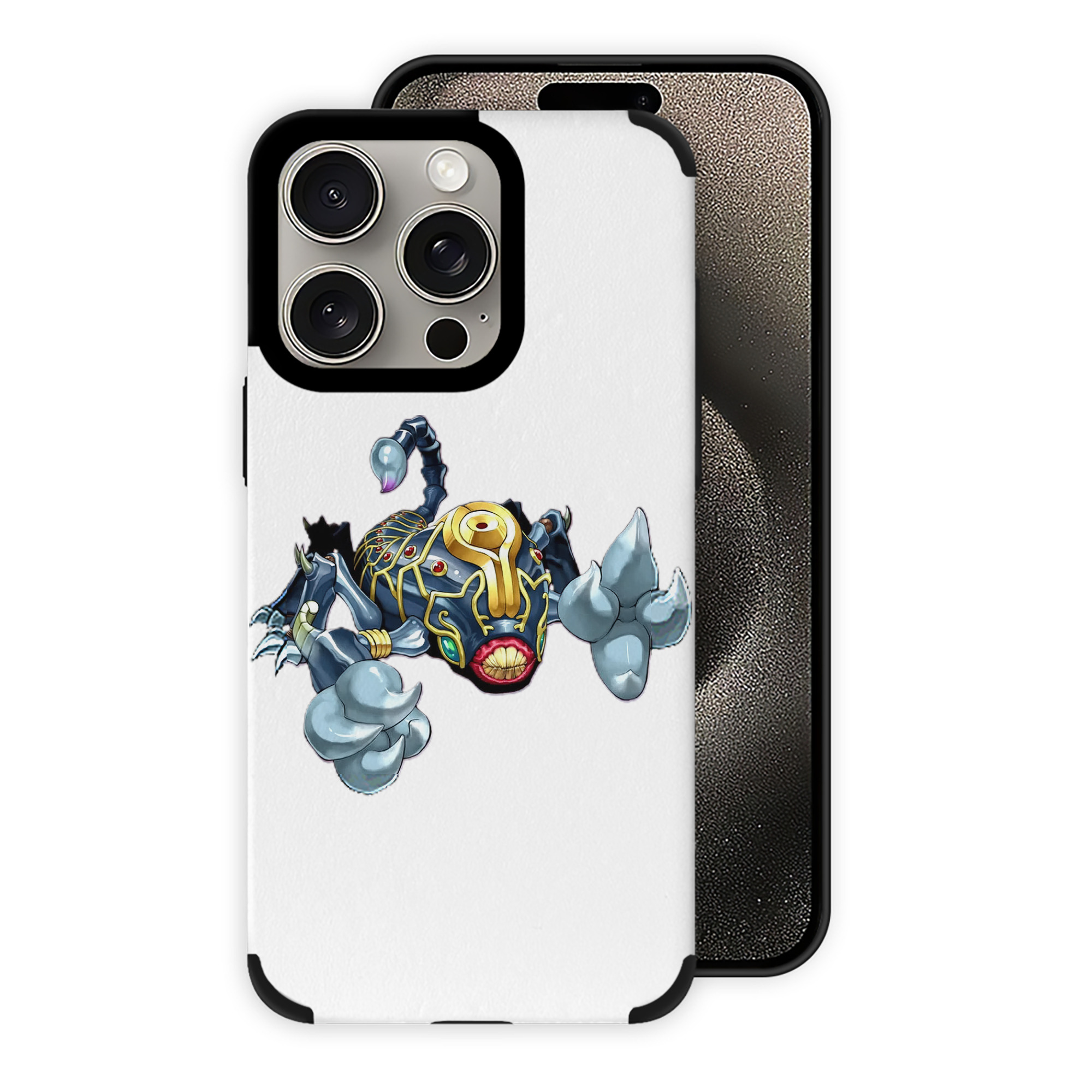 遊☆戯☆王 Yu-Gi-Oh! 【iPhone15ProMax対応】 PUレザー スマホケース 耐衝撃＆黄変防止