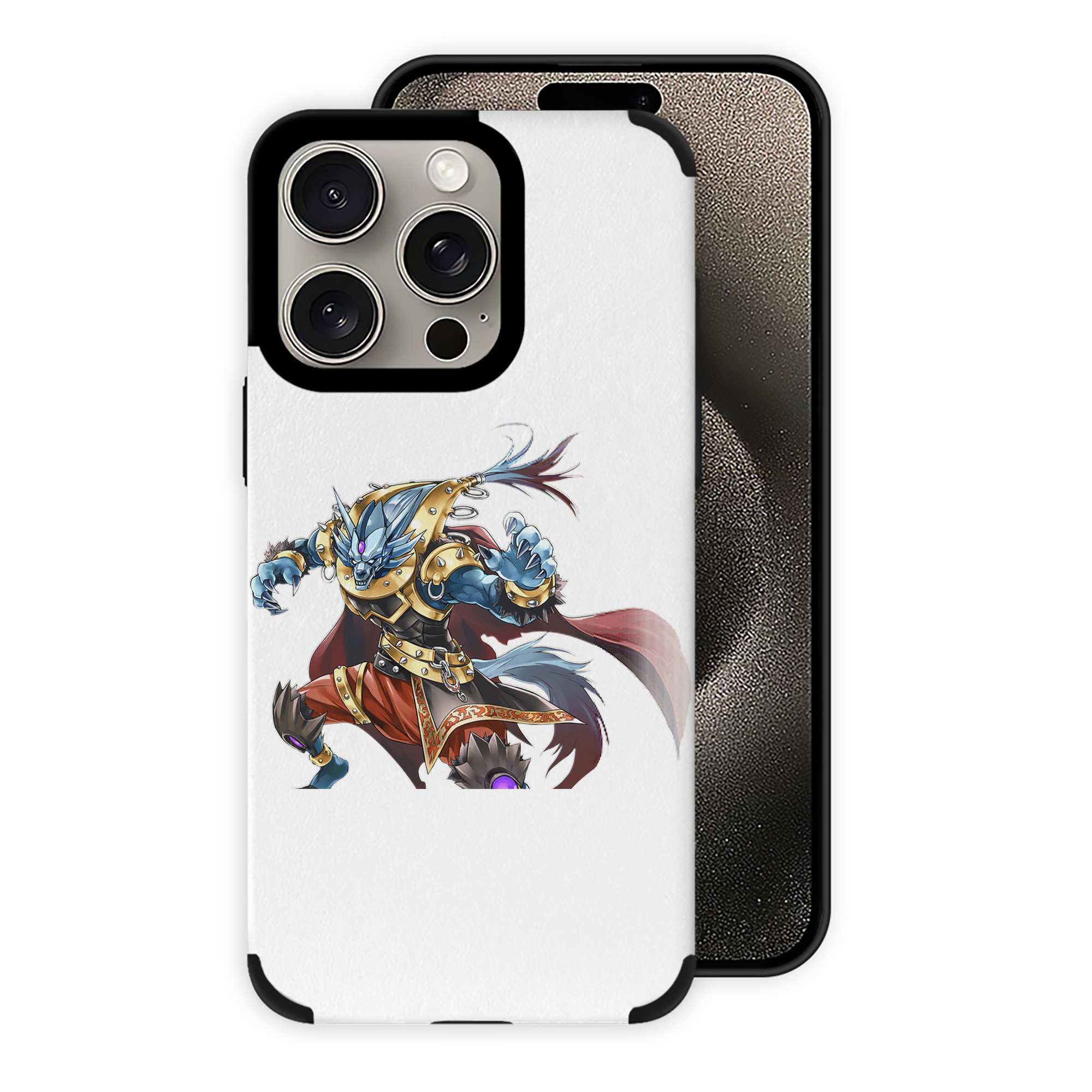 遊☆戯☆王 Yu-Gi-Oh! 【iPhone15ProMax対応】 PUレザー スマホケース 耐衝撃＆黄変防止