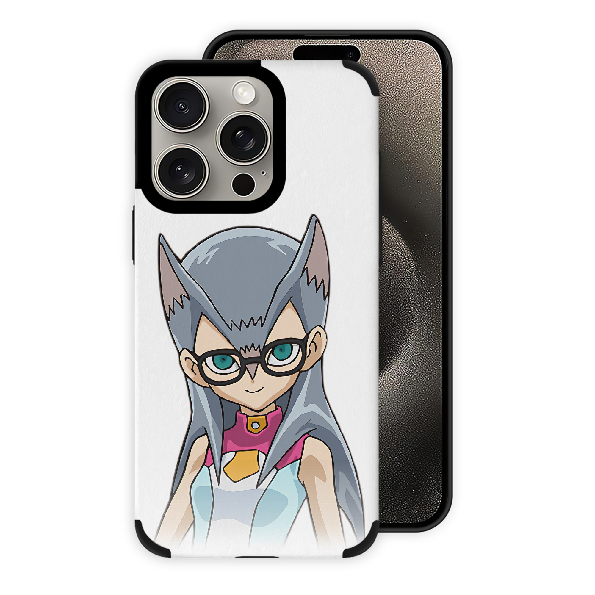 遊☆戯☆王 Yu-Gi-Oh! 【iPhone15ProMax対応】 PUレザー スマホケース 耐衝撃＆黄変防止