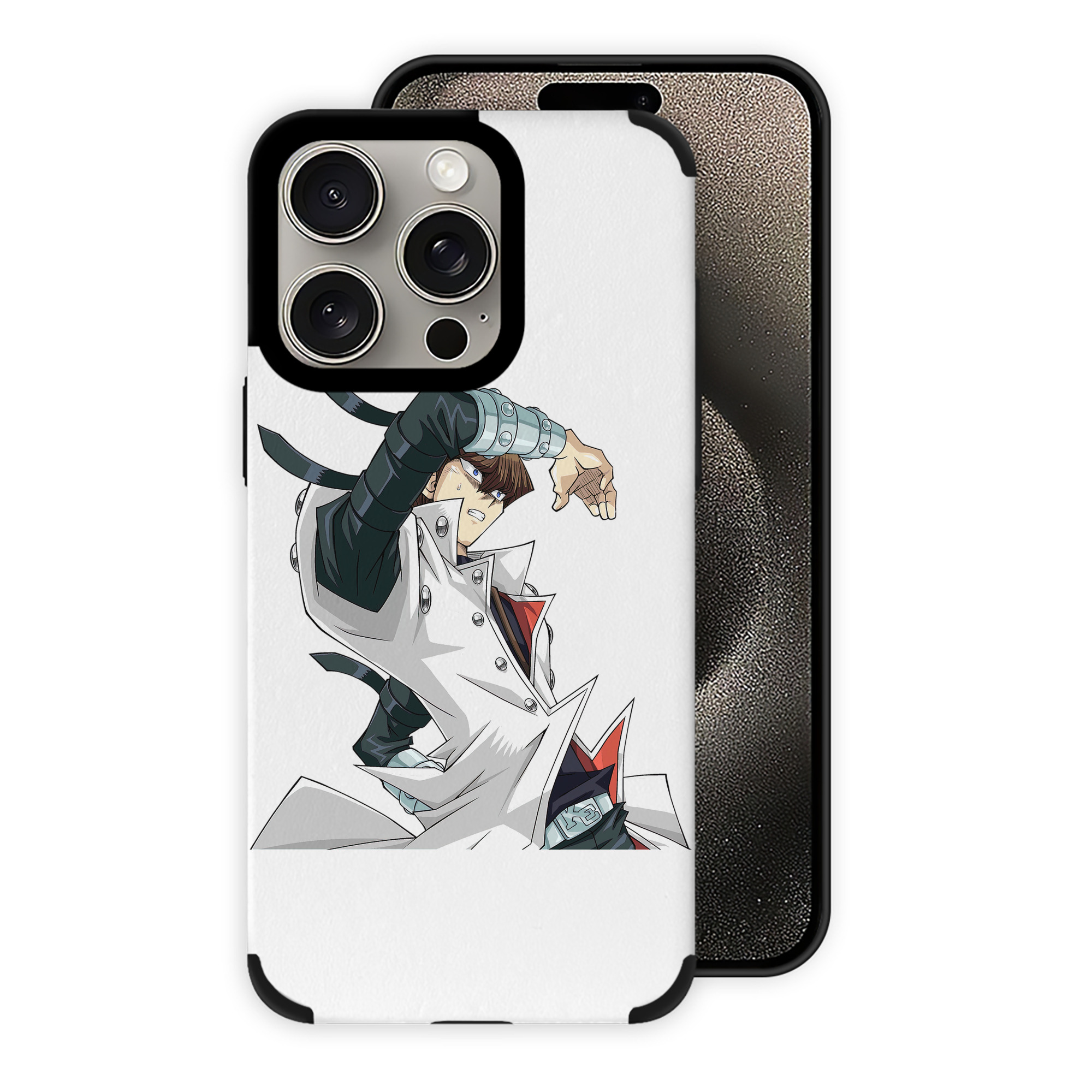 （画像用） 遊☆戯☆王 Yu-Gi-Oh! 【iPhone15ProMax対応】 PUレザー スマホケース 耐衝撃＆黄変防止