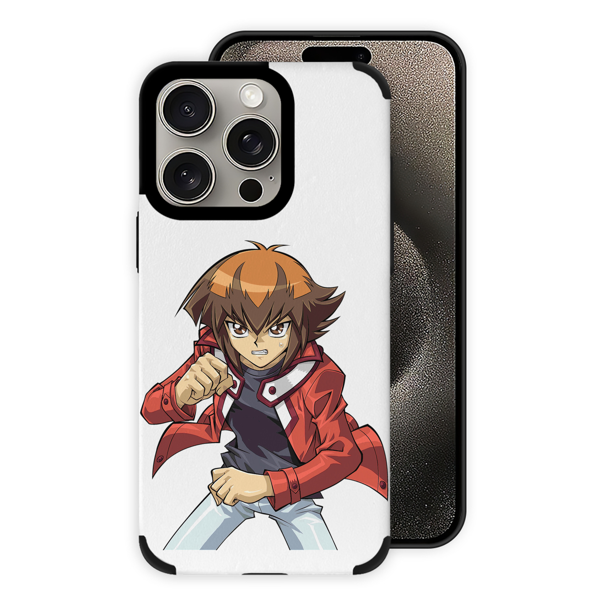 遊☆戯☆王 Yu-Gi-Oh! 【iPhone15ProMax対応】 PUレザー スマホケース 耐衝撃＆黄変防止