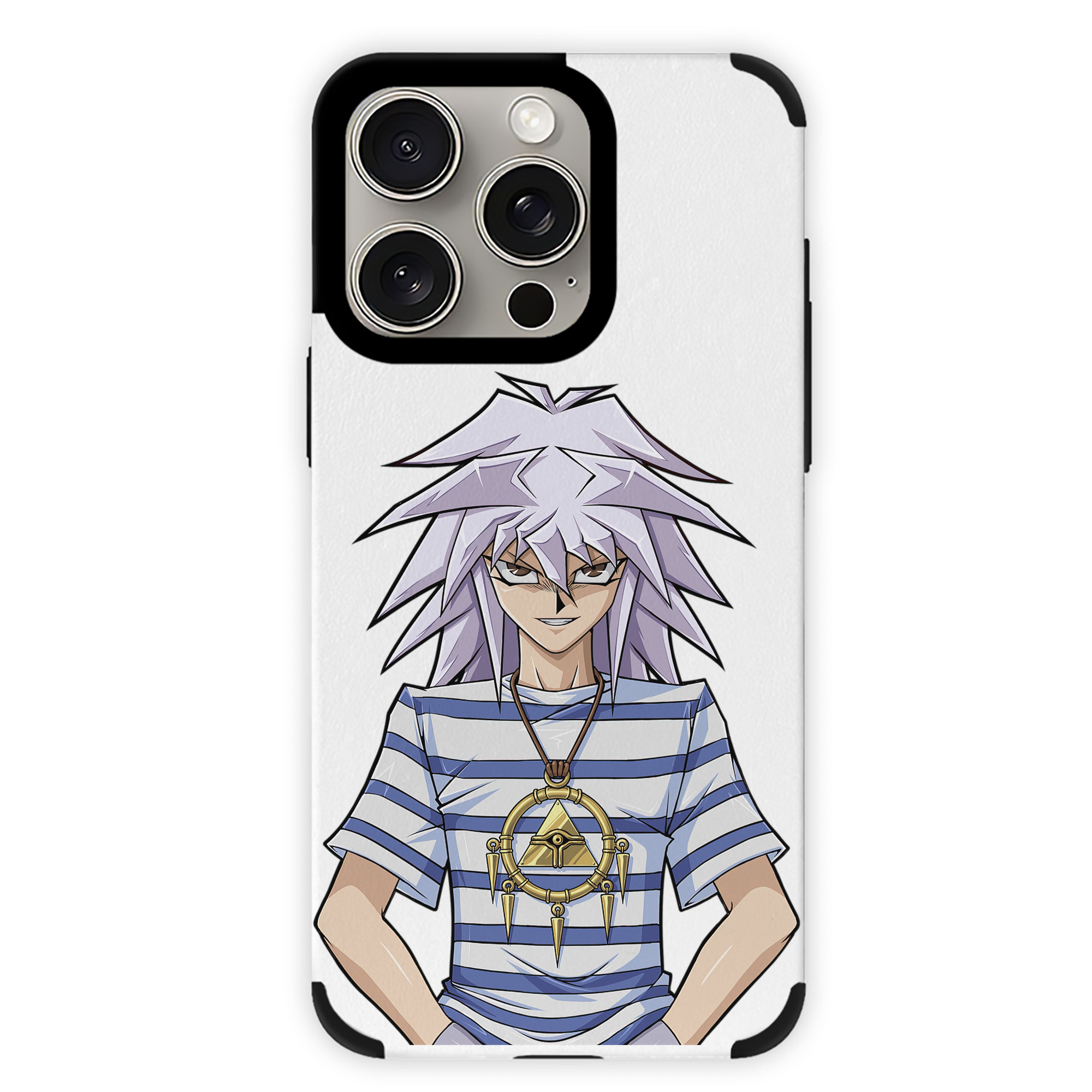 遊☆戯☆王 Yu-Gi-Oh! 【iPhone15ProMax対応】 PUレザー スマホケース 耐衝撃＆黄変防止