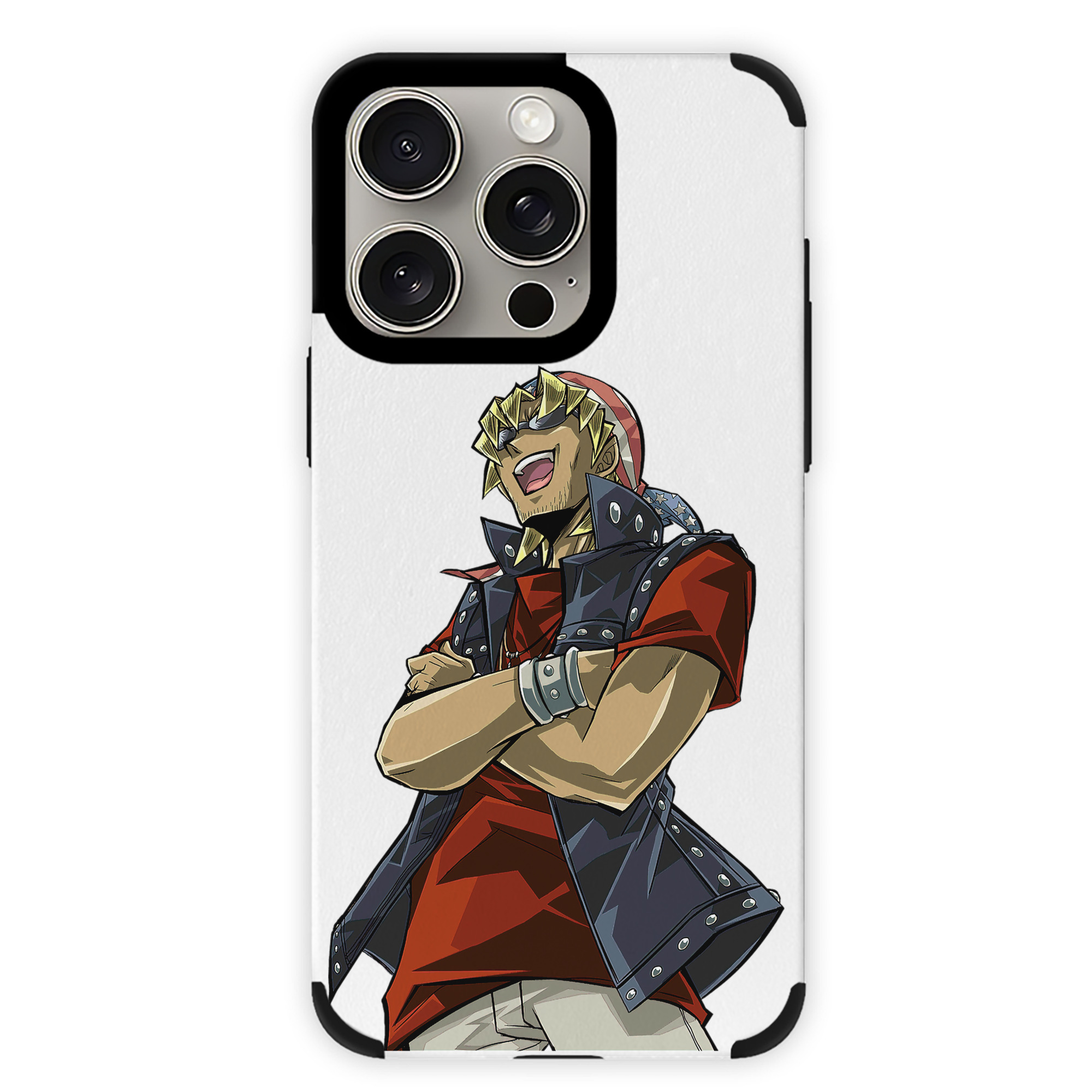 遊☆戯☆王 Yu-Gi-Oh! 【iPhone15ProMax対応】 PUレザー スマホケース 耐衝撃＆黄変防止