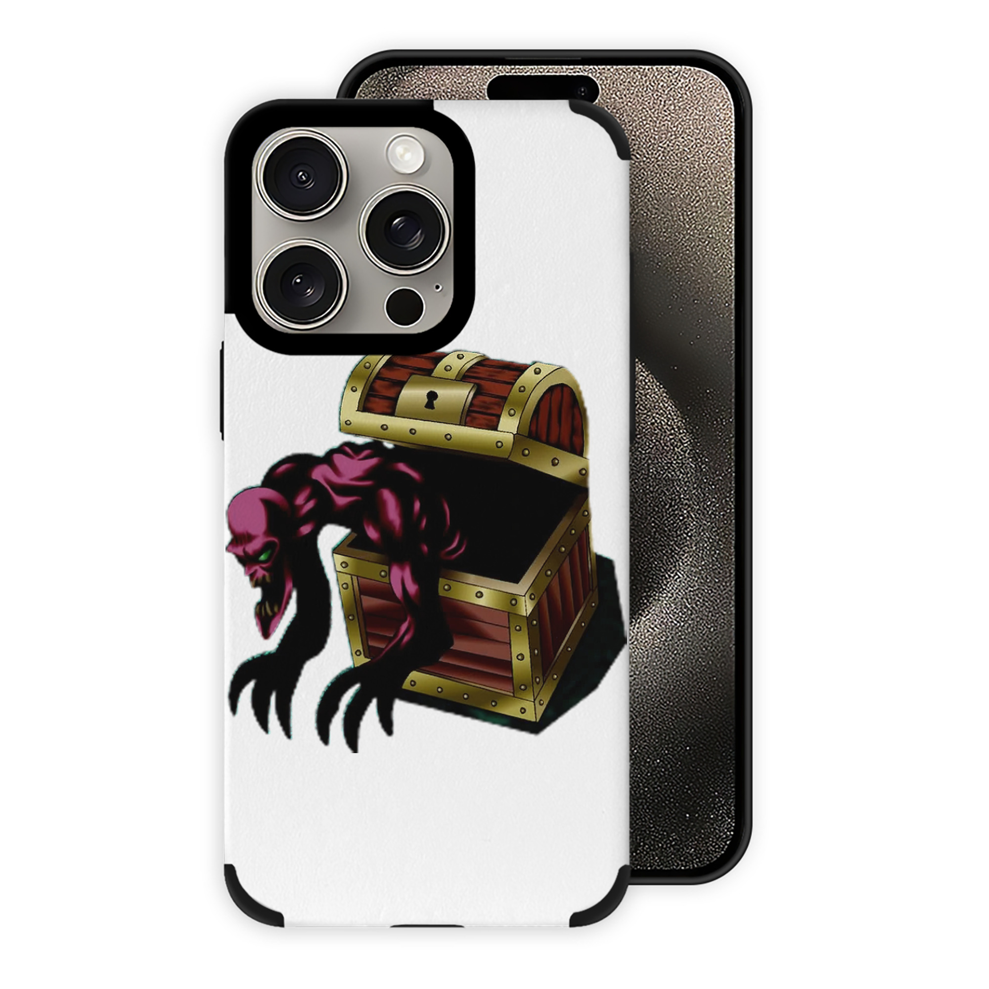 遊☆戯☆王 Yu-Gi-Oh! 【iPhone15ProMax対応】 PUレザー スマホケース 耐衝撃＆黄変防止