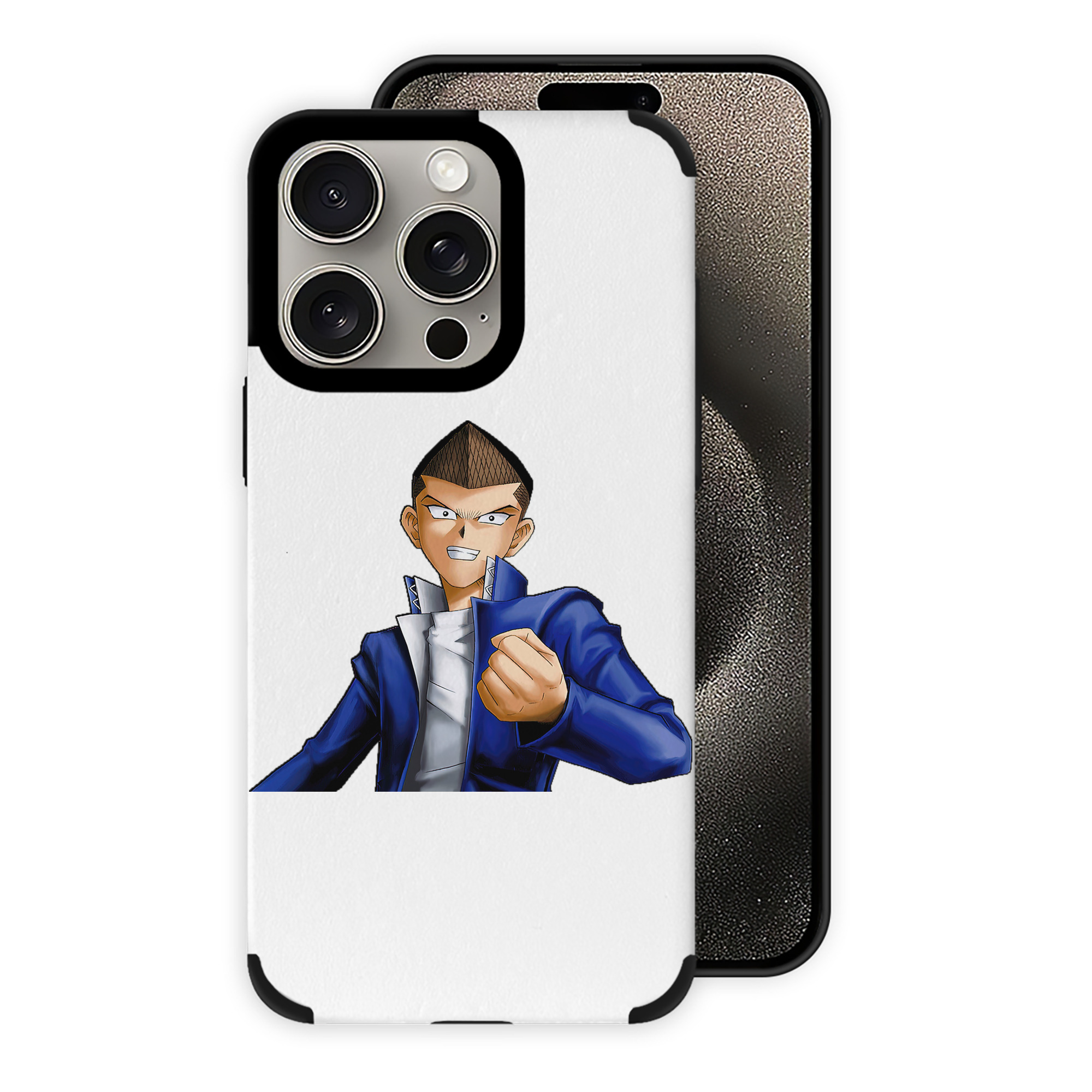 遊☆戯☆王 Yu-Gi-Oh! 【iPhone15ProMax対応】 PUレザー スマホケース 耐衝撃＆黄変防止