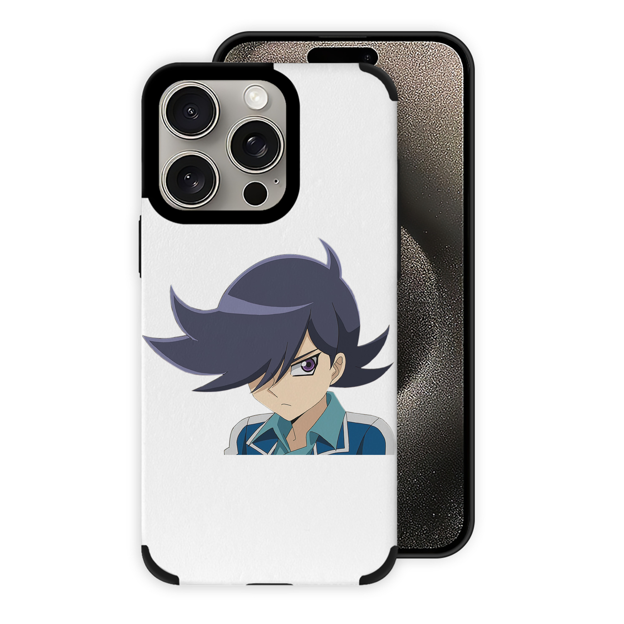 遊☆戯☆王 Yu-Gi-Oh! 【iPhone15ProMax対応】 PUレザー スマホケース 耐衝撃＆黄変防止