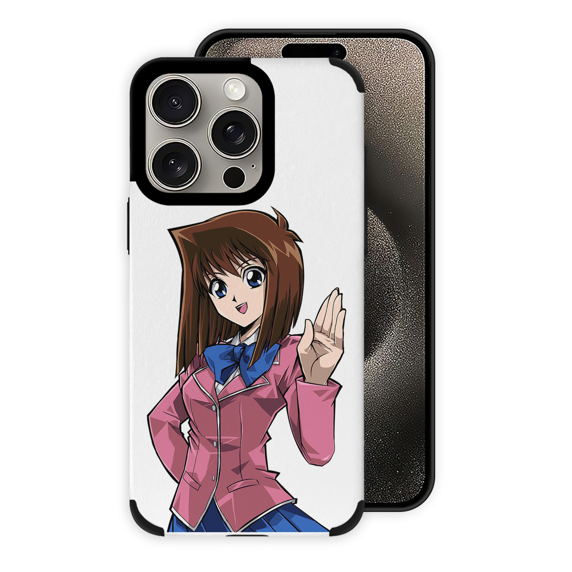 遊☆戯☆王 Yu-Gi-Oh! 【iPhone15ProMax対応】 PUレザー スマホケース 耐衝撃＆黄変防止