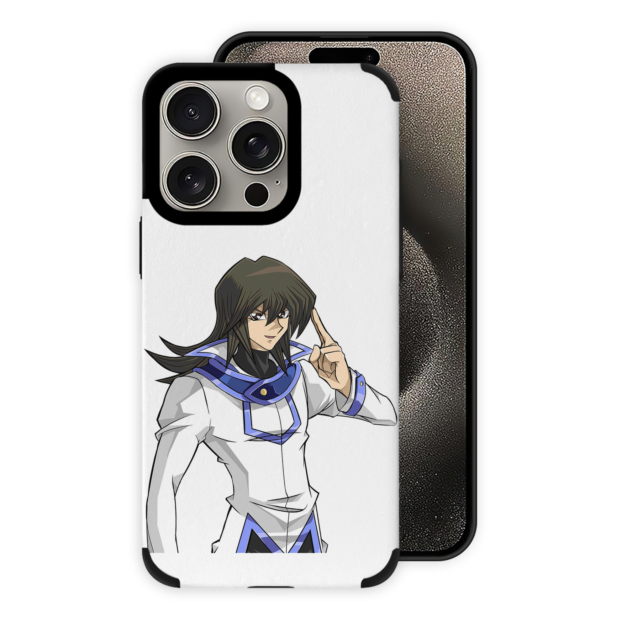 遊☆戯☆王 Yu-Gi-Oh! 【iPhone15ProMax対応】 PUレザー スマホケース 耐衝撃＆黄変防止