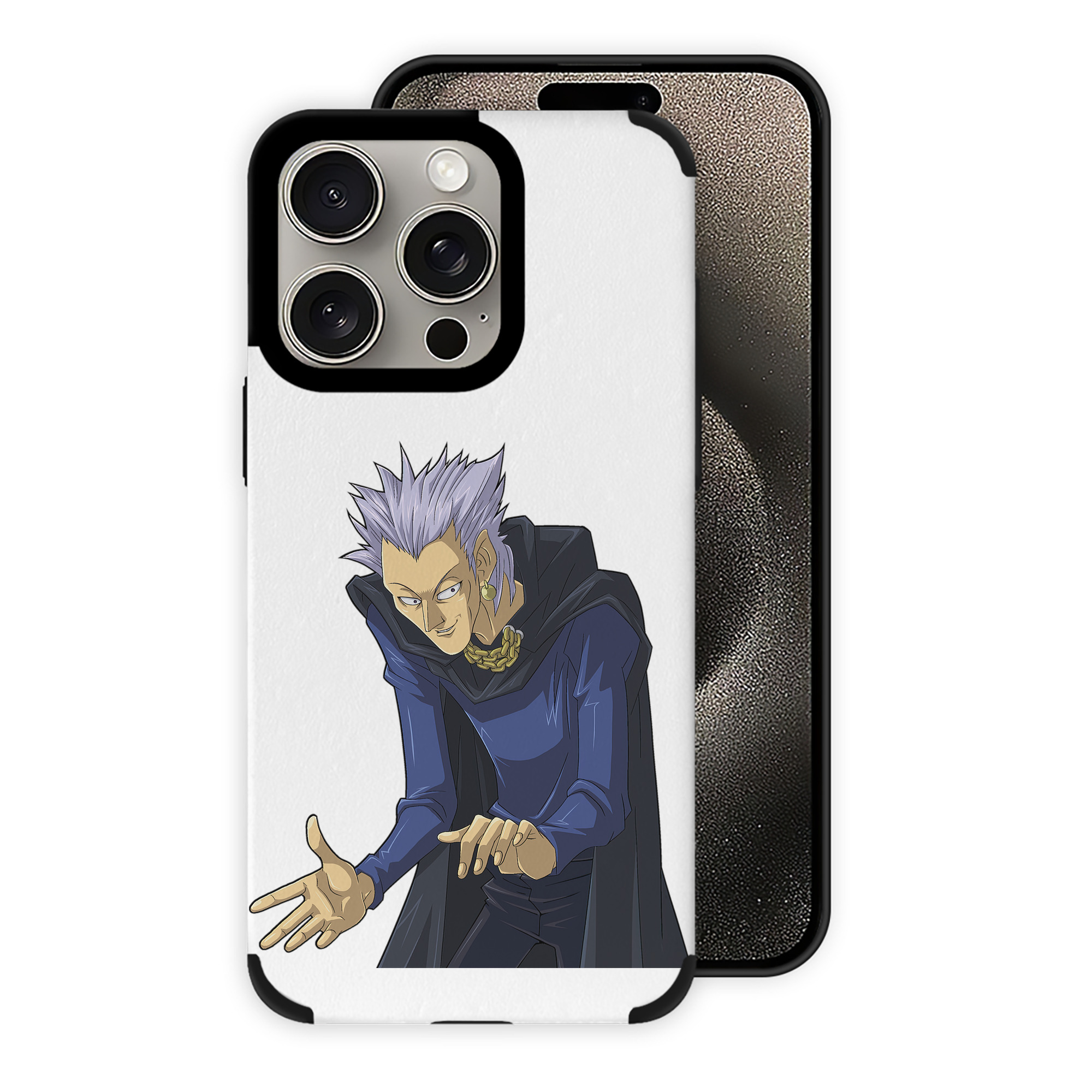 遊☆戯☆王 Yu-Gi-Oh! 【iPhone15ProMax対応】 PUレザー スマホケース 耐衝撃＆黄変防止