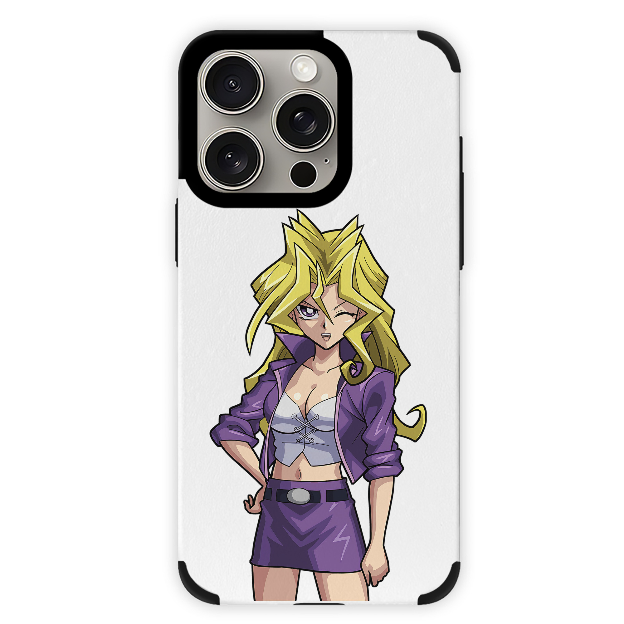 遊☆戯☆王 Yu-Gi-Oh! 【iPhone15ProMax対応】 PUレザー スマホケース 耐衝撃＆黄変防止