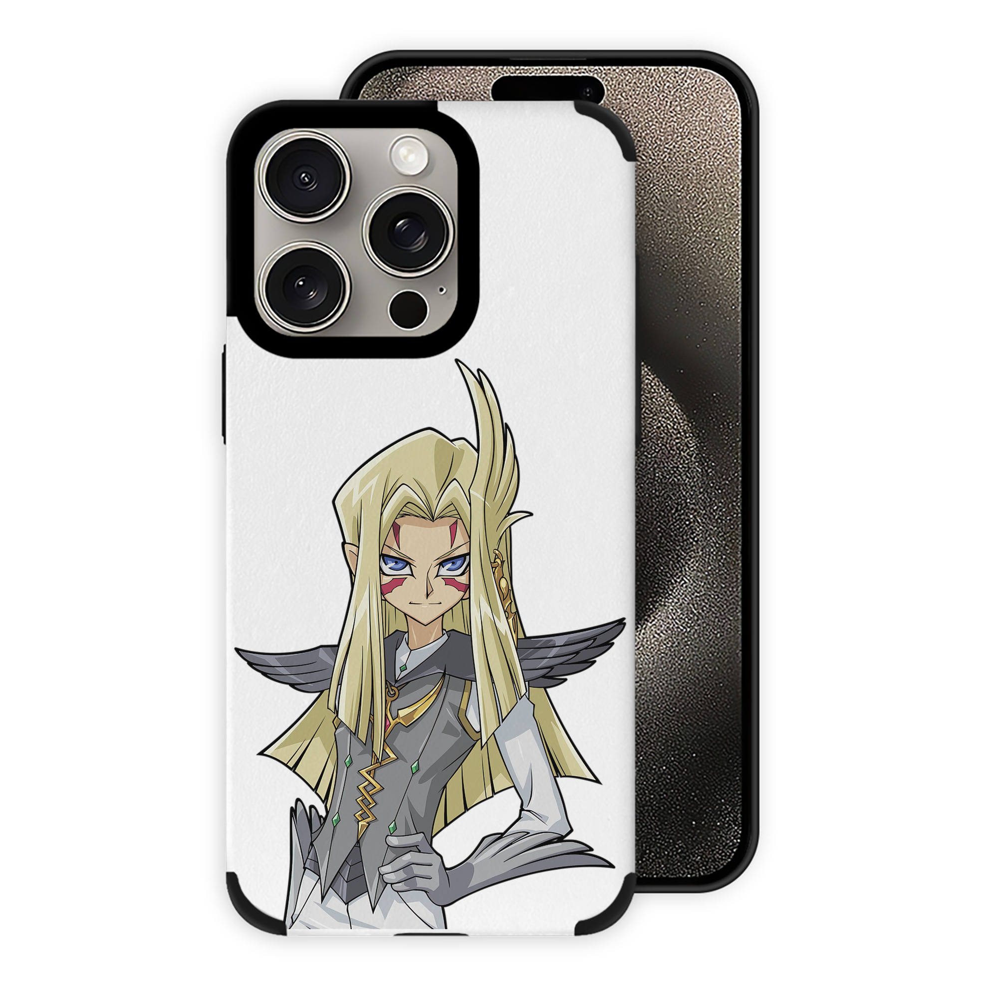 遊☆戯☆王 Yu-Gi-Oh! 【iPhone15ProMax対応】 PUレザー スマホケース 耐衝撃＆黄変防止