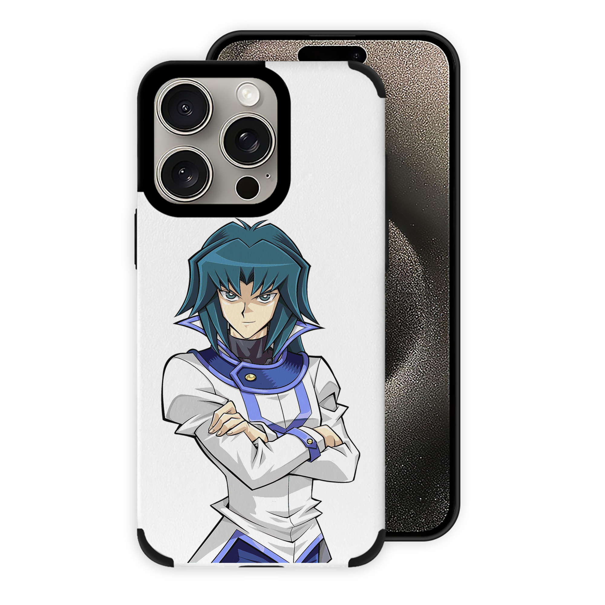 遊☆戯☆王 Yu-Gi-Oh! 【iPhone15ProMax対応】 PUレザー スマホケース 耐衝撃＆黄変防止