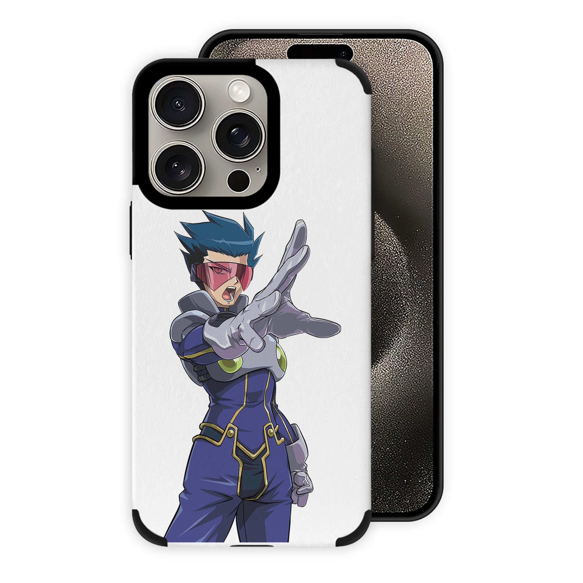 遊☆戯☆王 Yu-Gi-Oh! 【iPhone15ProMax対応】 PUレザー スマホケース 耐衝撃＆黄変防止