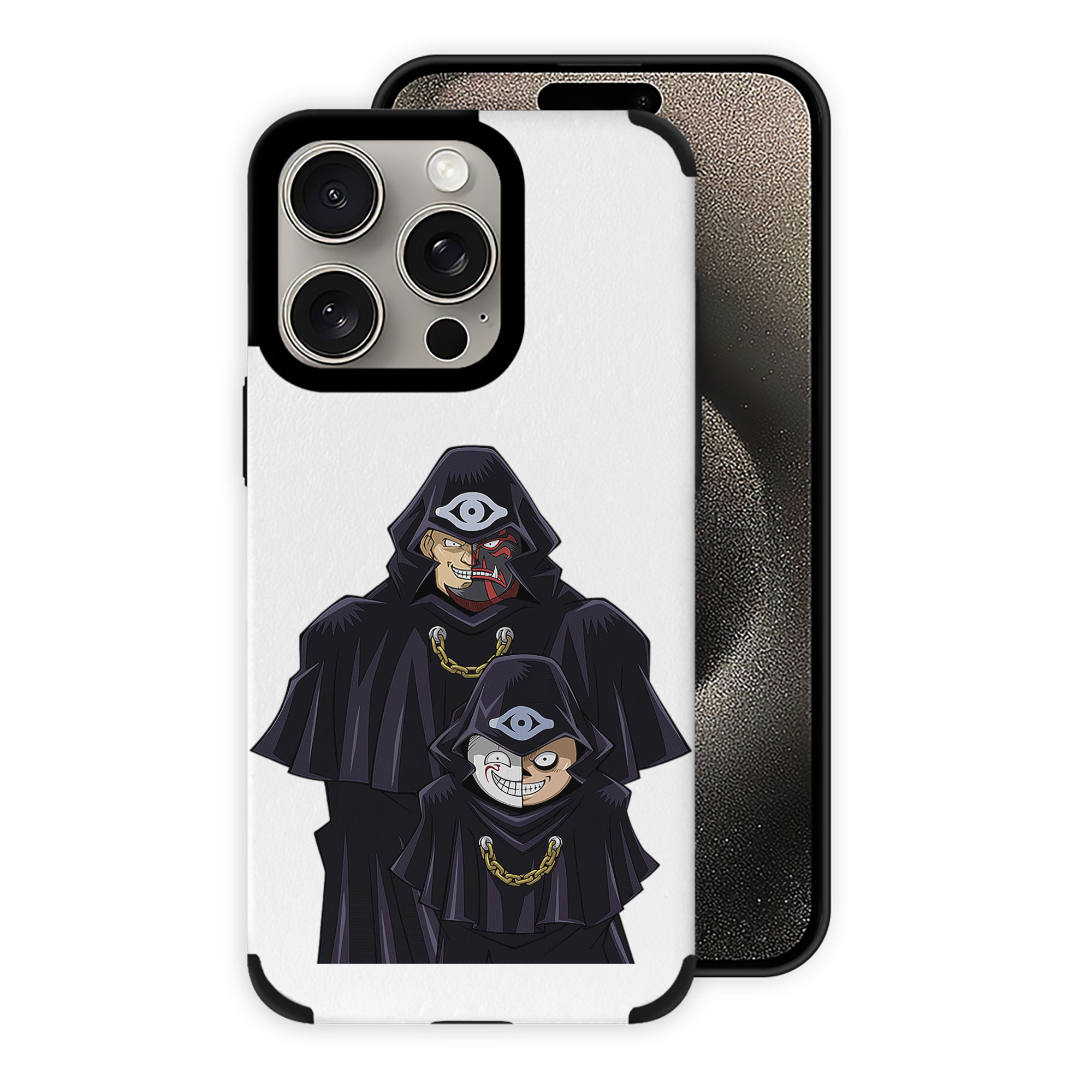 遊☆戯☆王 Yu-Gi-Oh! 【iPhone15ProMax対応】 PUレザー スマホケース 耐衝撃＆黄変防止