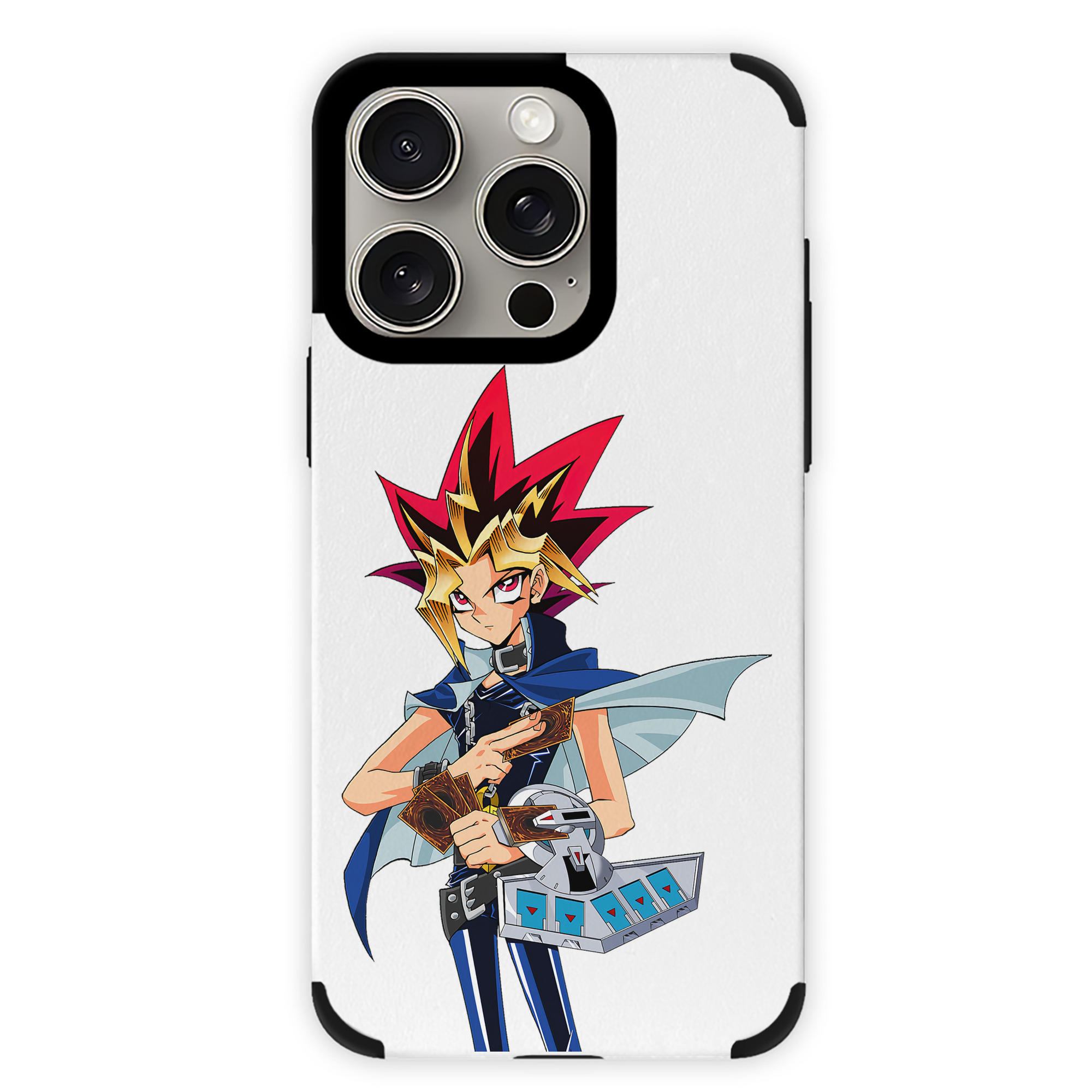 遊☆戯☆王 Yu-Gi-Oh! 【iPhone15ProMax対応】 PUレザー スマホケース 耐衝撃＆黄変防止