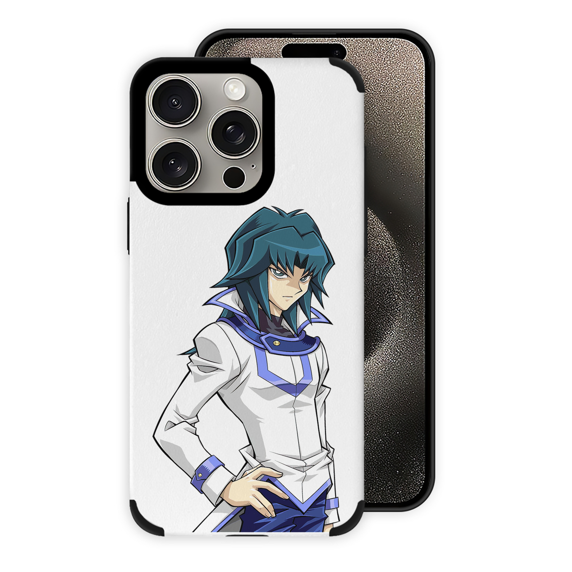 遊☆戯☆王 Yu-Gi-Oh! 【iPhone15ProMax対応】 PUレザー スマホケース 耐衝撃＆黄変防止