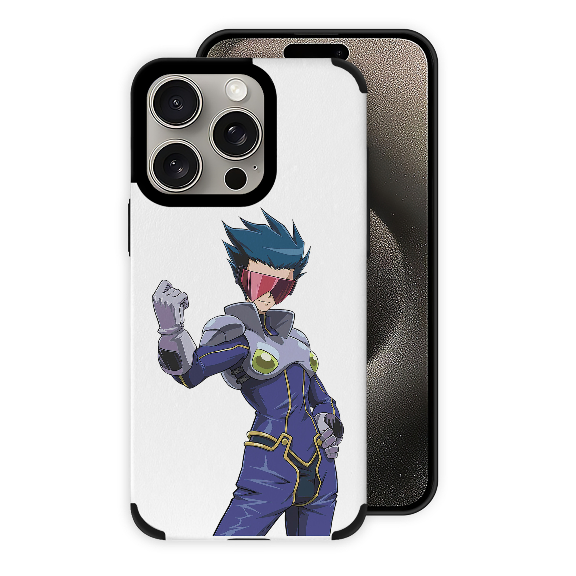 遊☆戯☆王 Yu-Gi-Oh! 【iPhone15ProMax対応】 PUレザー スマホケース 耐衝撃＆黄変防止