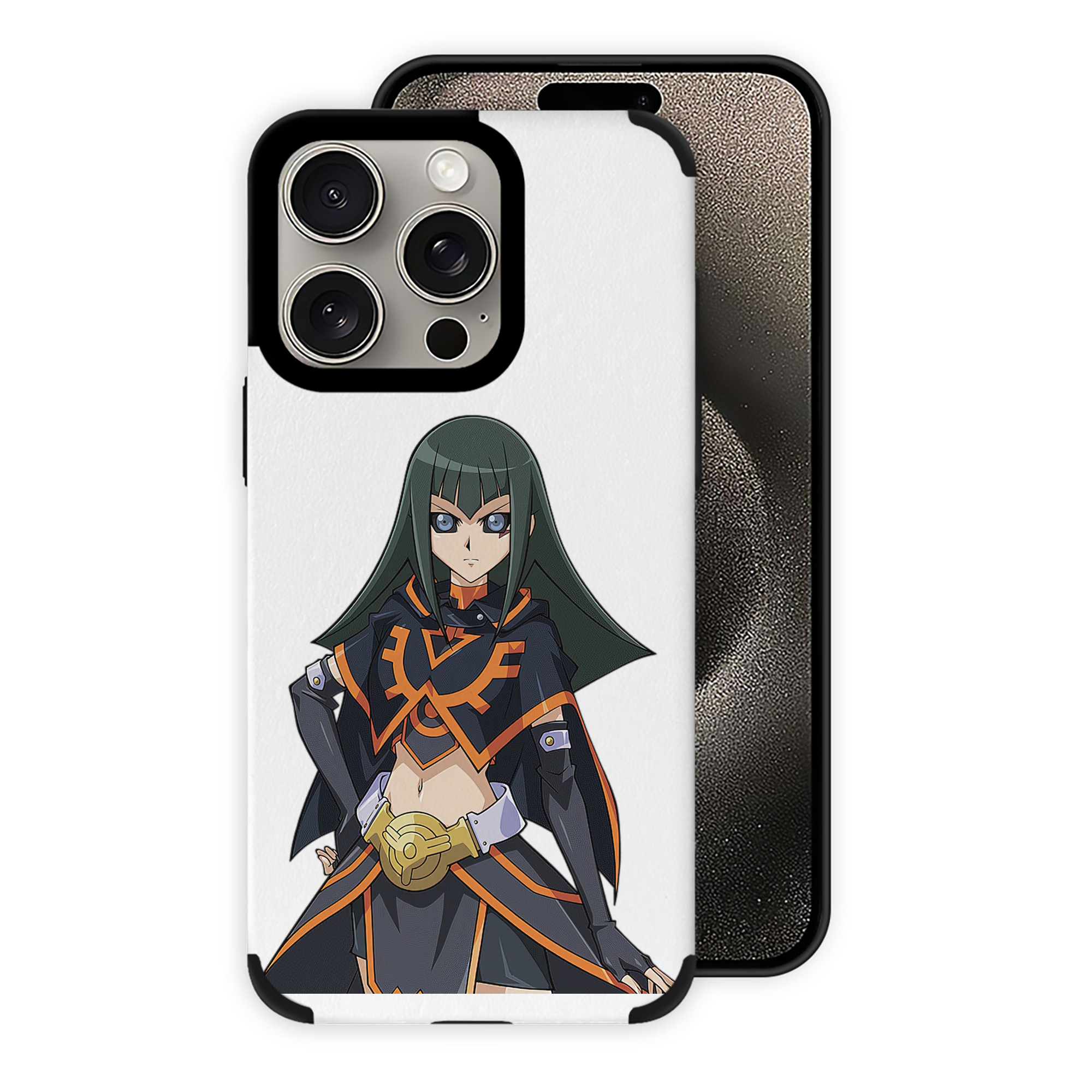 遊☆戯☆王 Yu-Gi-Oh! 【iPhone15ProMax対応】 PUレザー スマホケース 耐衝撃＆黄変防止
