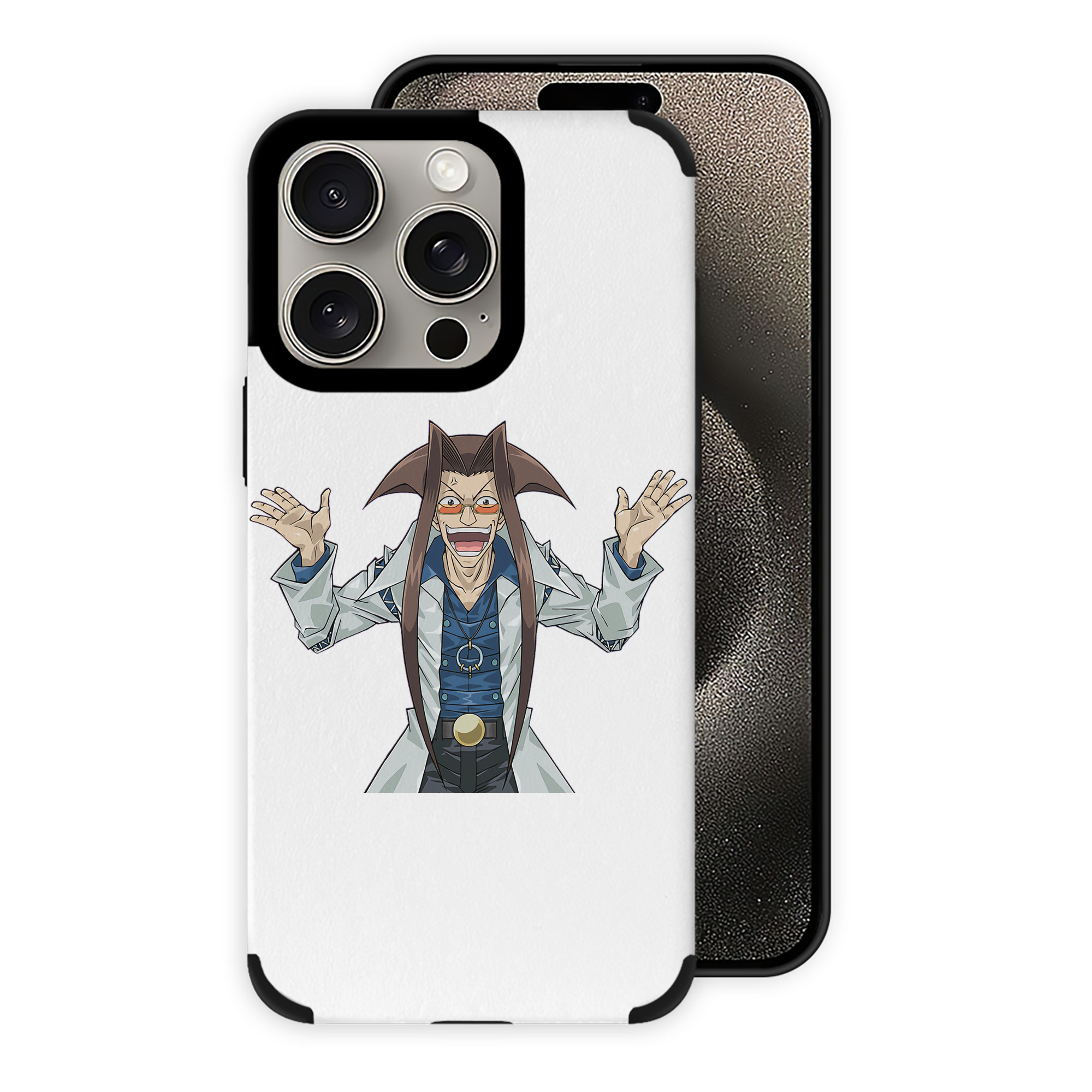 （画像用） 遊☆戯☆王 Yu-Gi-Oh! 【iPhone15ProMax対応】 PUレザー スマホケース 耐衝撃＆黄変防止