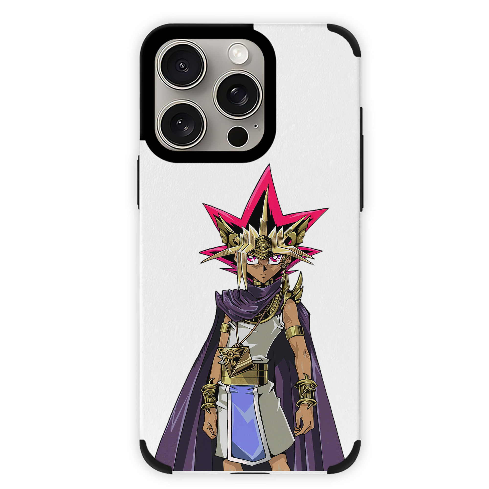 （画像用） 遊☆戯☆王 Yu-Gi-Oh! 【iPhone15ProMax対応】 PUレザー スマホケース 耐衝撃＆黄変防止
