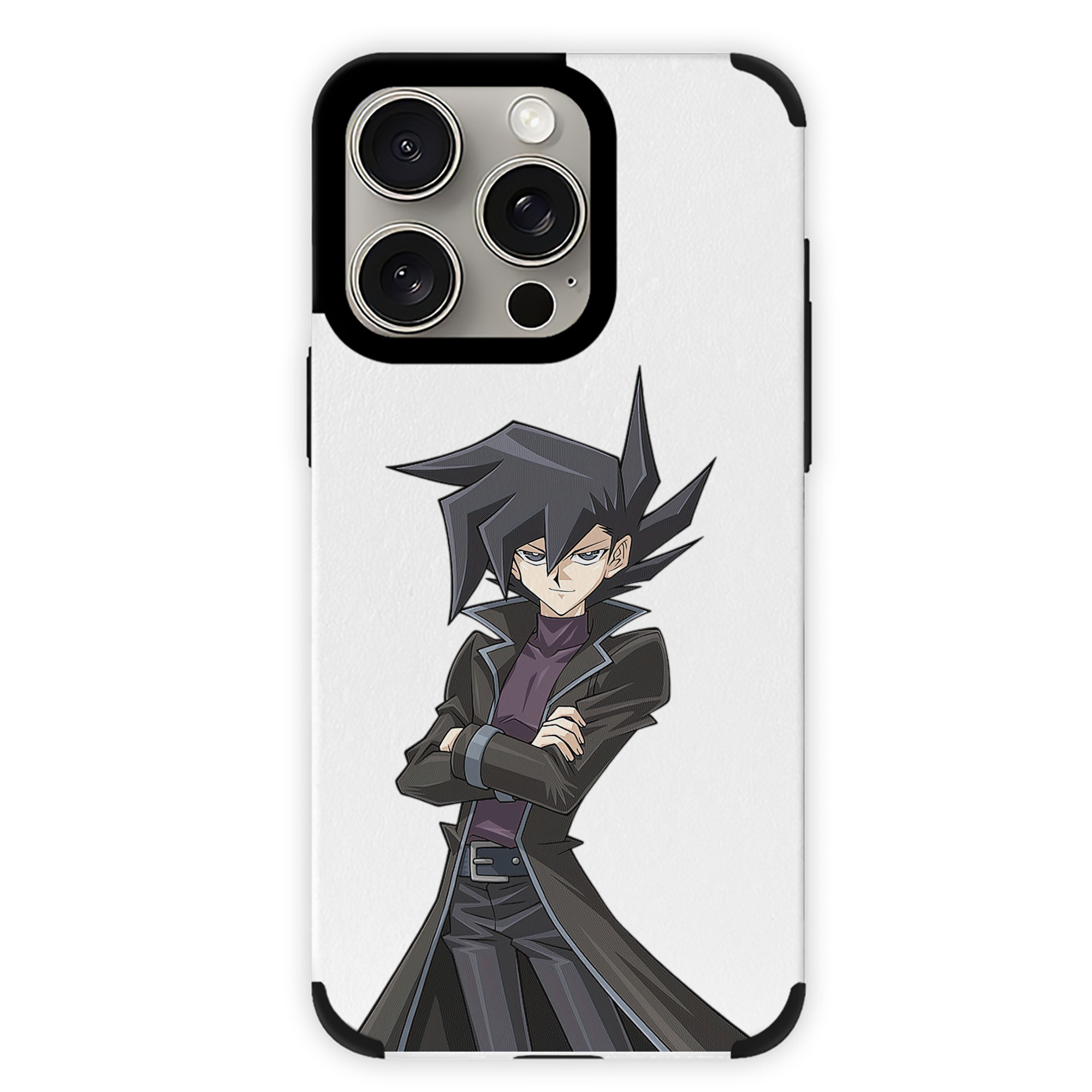 （画像用） 遊☆戯☆王 Yu-Gi-Oh! 【iPhone15ProMax対応】 PUレザー スマホケース 耐衝撃＆黄変防止