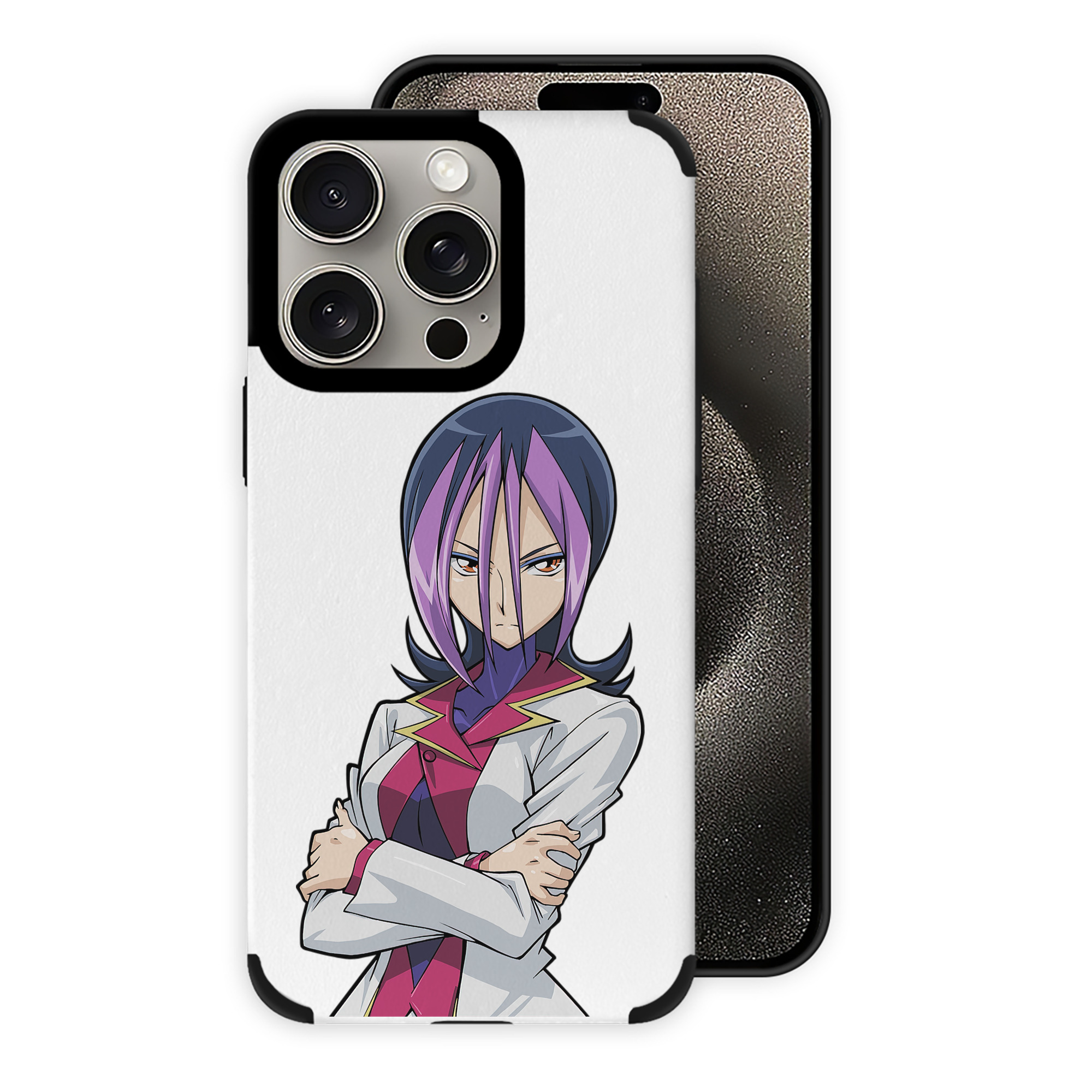 遊☆戯☆王 Yu-Gi-Oh! 【iPhone15ProMax対応】 PUレザー スマホケース 耐衝撃＆黄変防止