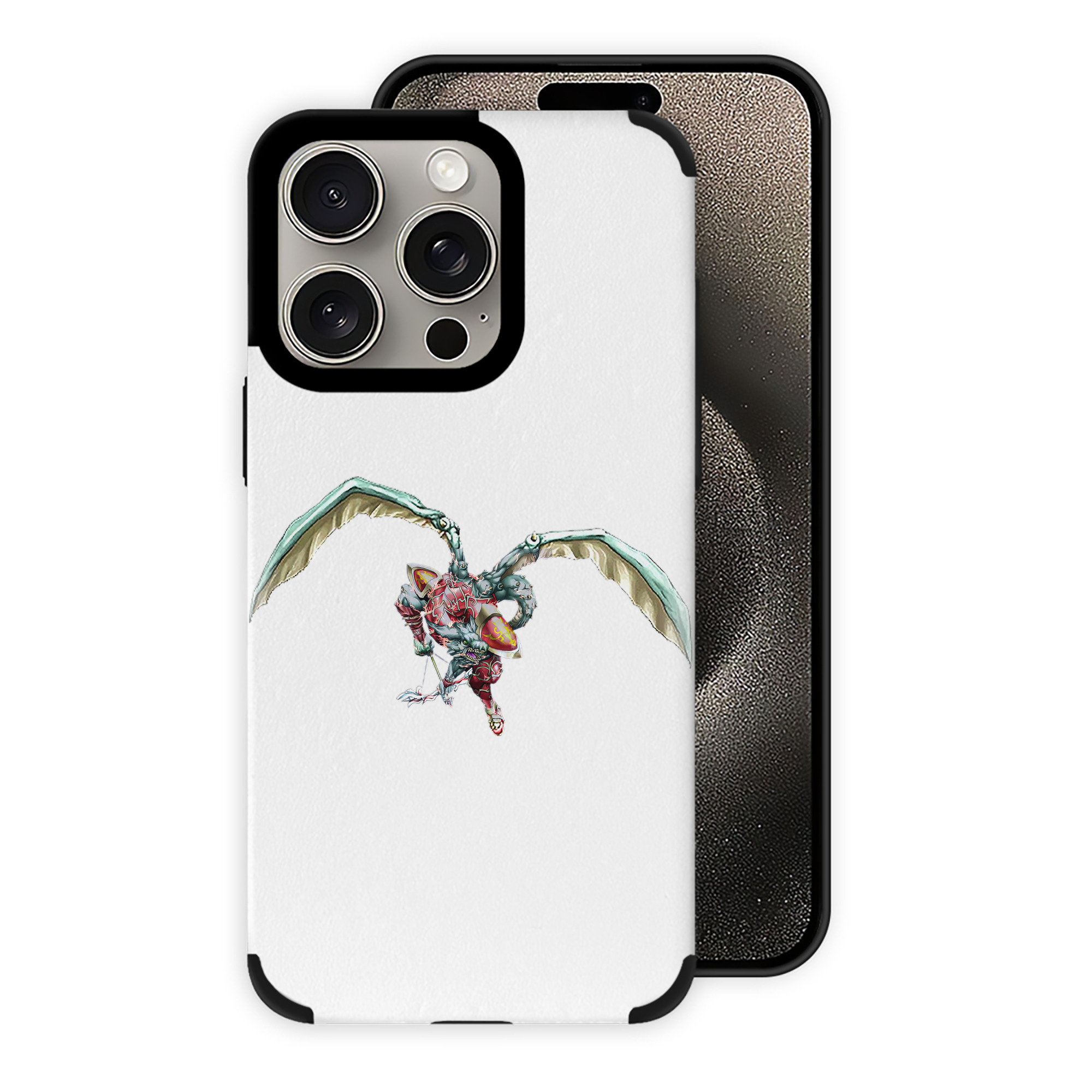 （画像用） 遊☆戯☆王 Yu-Gi-Oh! 【iPhone15ProMax対応】 PUレザー スマホケース 耐衝撃＆黄変防止