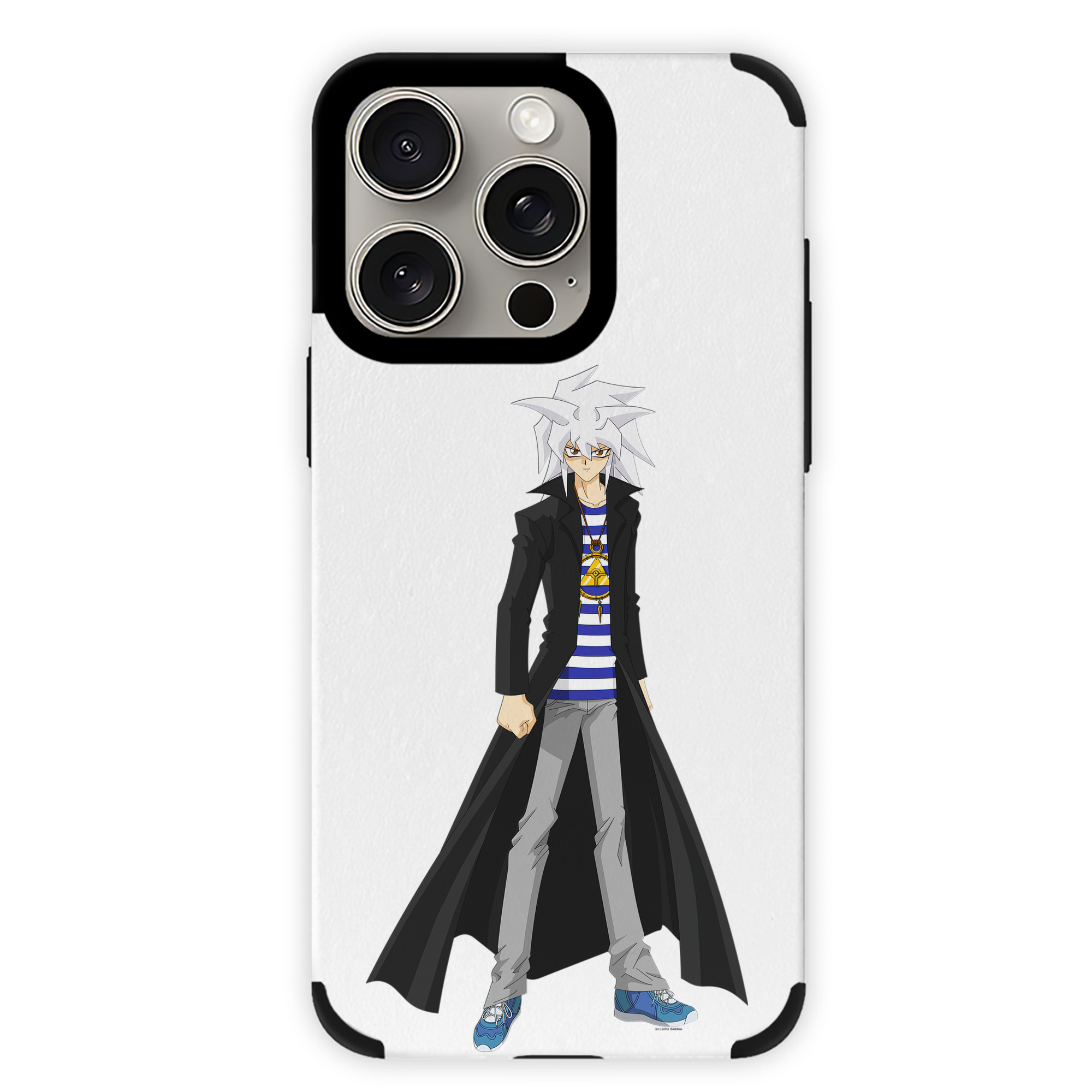 遊☆戯☆王 Yu-Gi-Oh! 【iPhone15ProMax対応】 PUレザー スマホケース 耐衝撃＆黄変防止