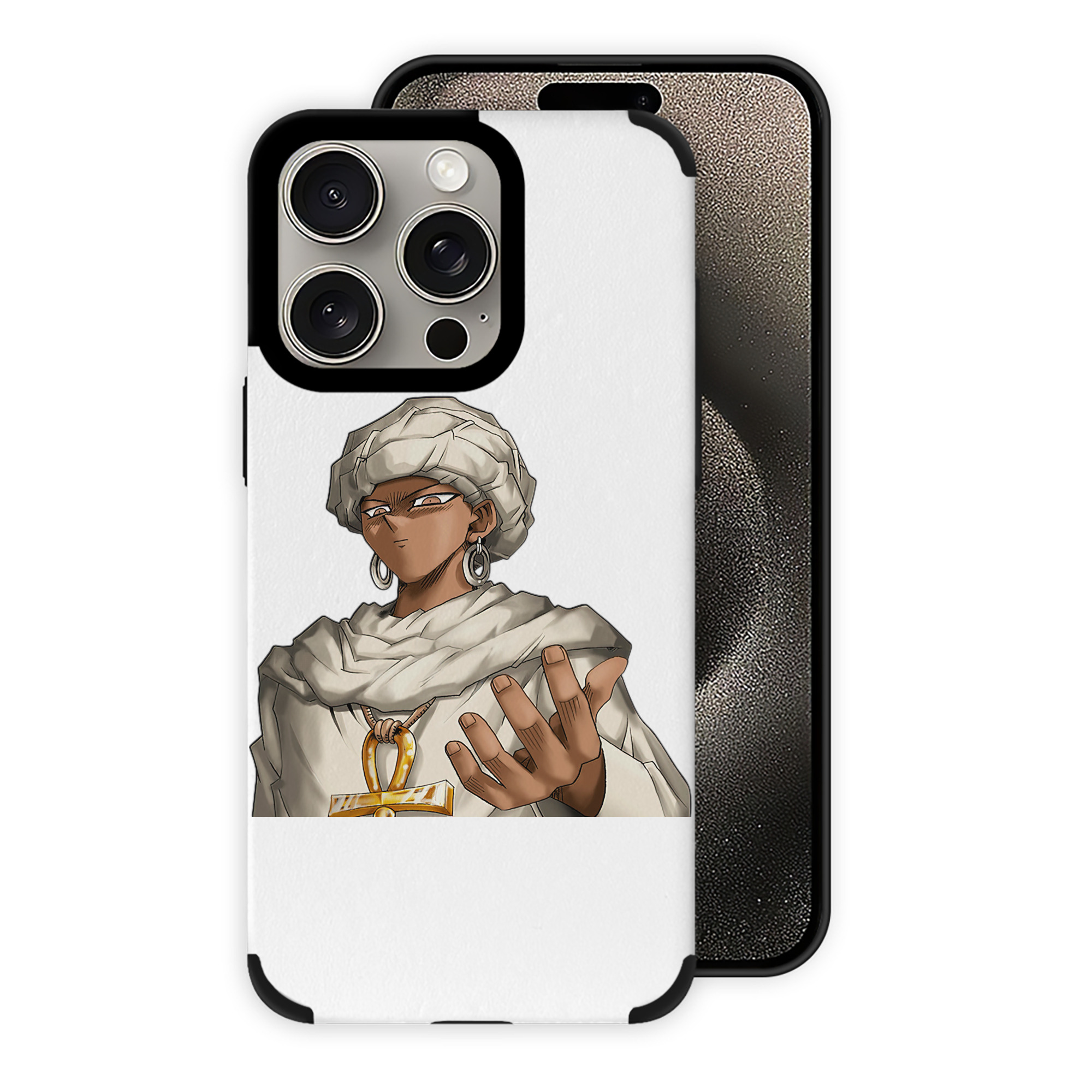 （画像用） 遊☆戯☆王 Yu-Gi-Oh! 【iPhone15ProMax対応】 PUレザー スマホケース 耐衝撃＆黄変防止