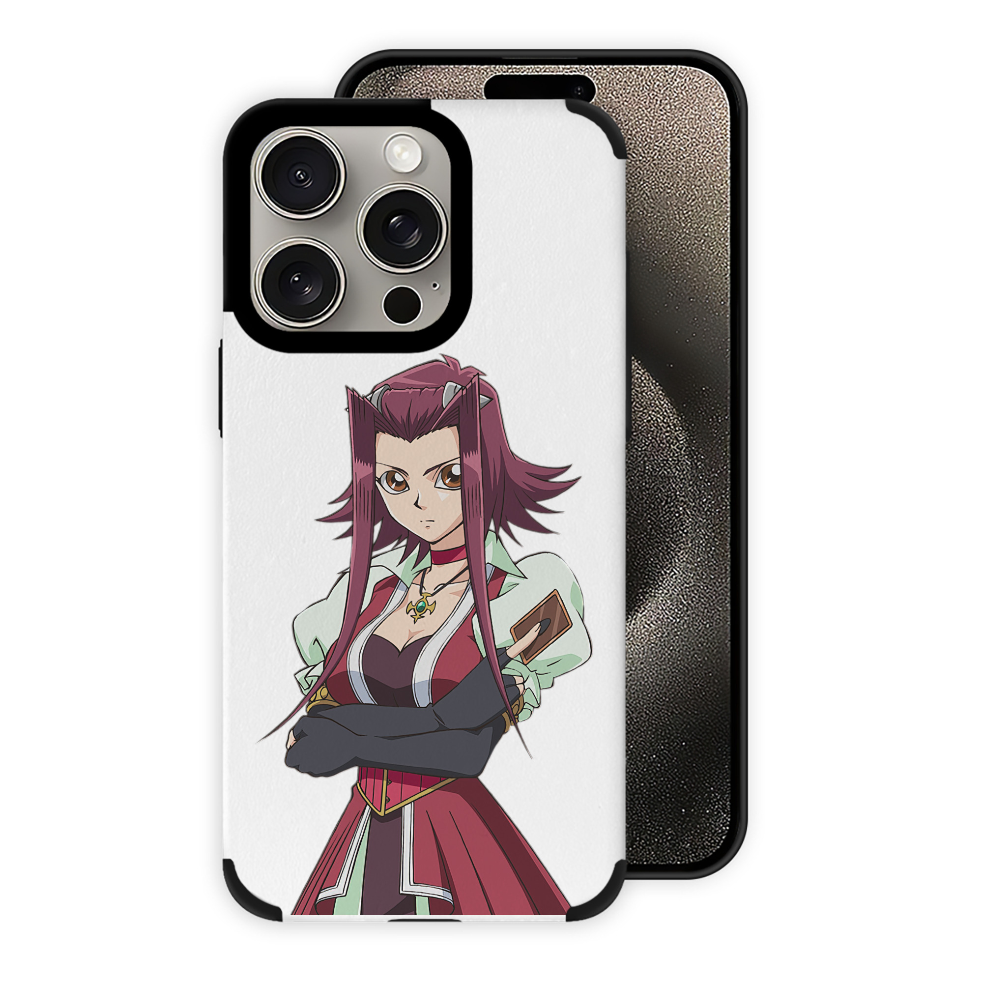 （画像用） 遊☆戯☆王 Yu-Gi-Oh! 【iPhone15ProMax対応】 PUレザー スマホケース 耐衝撃＆黄変防止