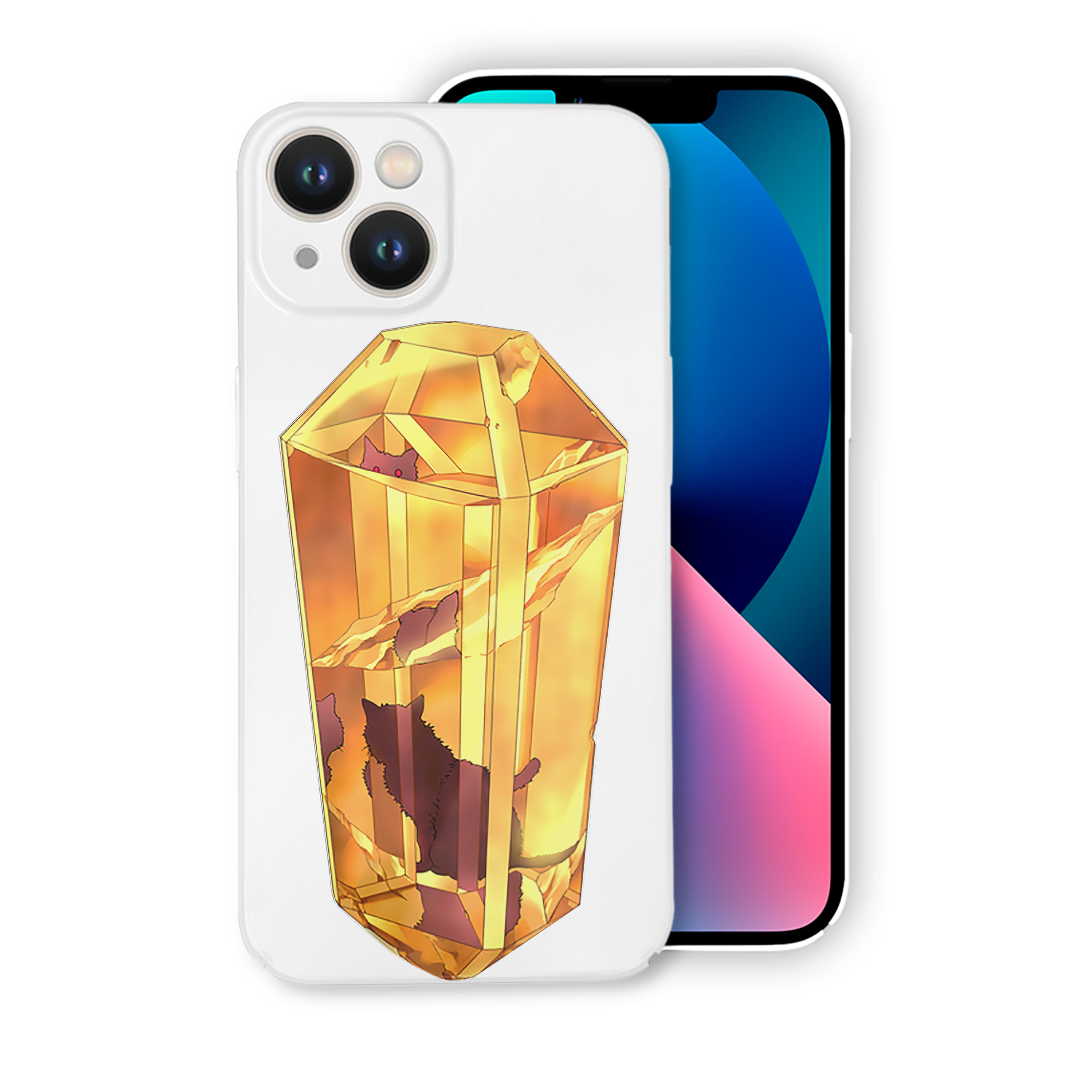 （画像用） 遊☆戯☆王 Yu-Gi-Oh! 【iPhone 14シリーズ対応】ハードケース
