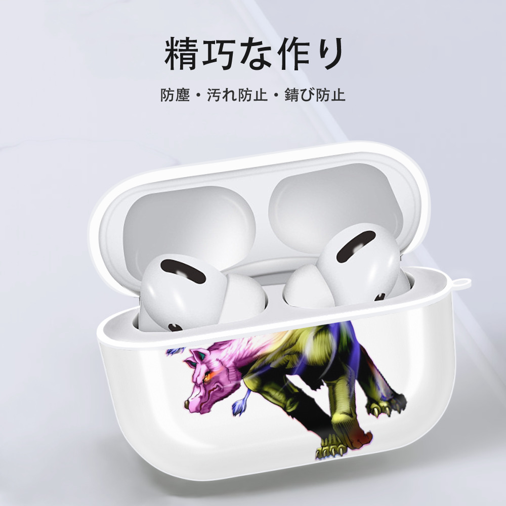 遊☆戯☆王 Yu-Gi-Oh! 【AirPods Pro用】ハードシェル保護ケース 耐衝撃・防指紋・カラビナ付き商品仕様