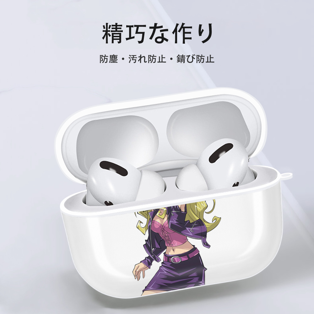 遊☆戯☆王 Yu-Gi-Oh! 【AirPods Pro用】ハードシェル保護ケース 耐衝撃・防指紋・カラビナ付き商品仕様