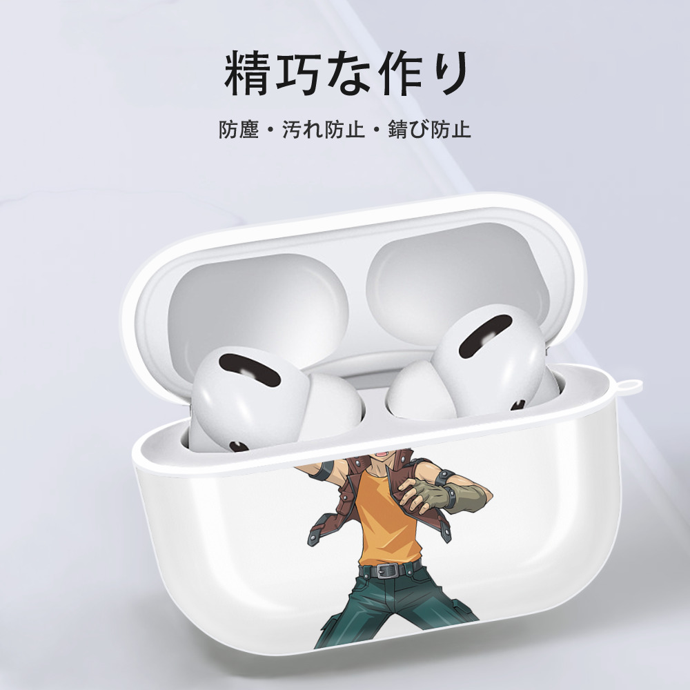 遊☆戯☆王 Yu-Gi-Oh! 【AirPods Pro用】ハードシェル保護ケース 耐衝撃・防指紋・カラビナ付き商品仕様