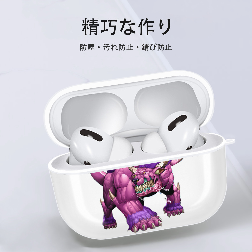 遊☆戯☆王 Yu-Gi-Oh! 【AirPods Pro用】ハードシェル保護ケース 耐衝撃・防指紋・カラビナ付き商品仕様