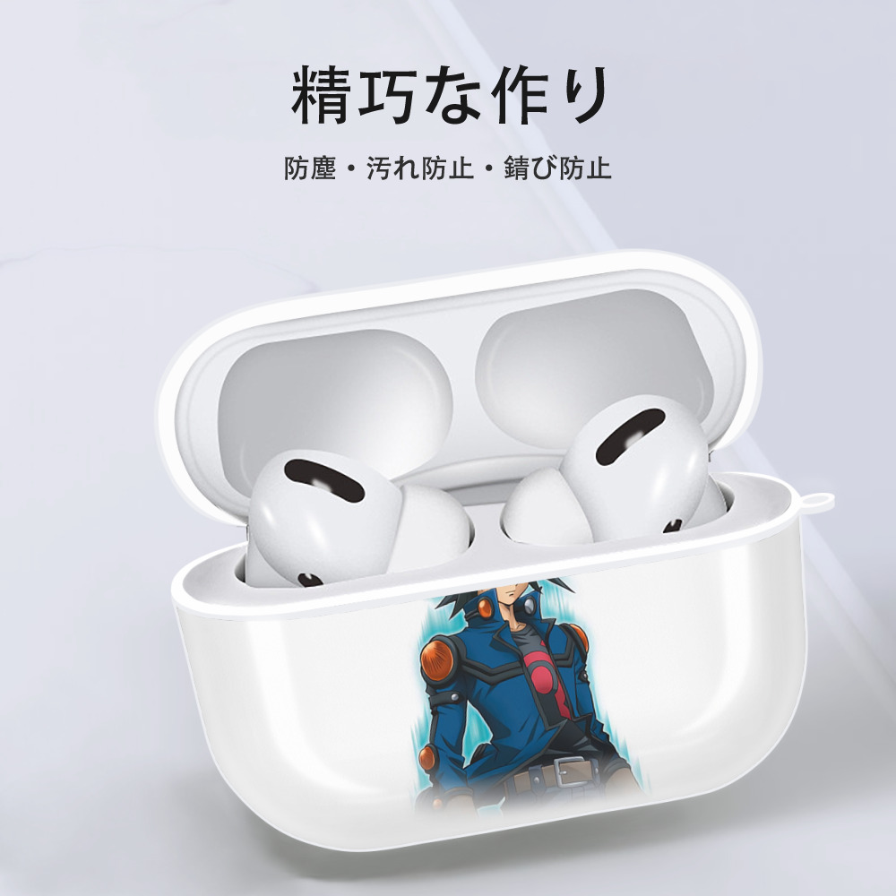 遊☆戯☆王 Yu-Gi-Oh! 【AirPods Pro用】ハードシェル保護ケース 耐衝撃・防指紋・カラビナ付き商品仕様
