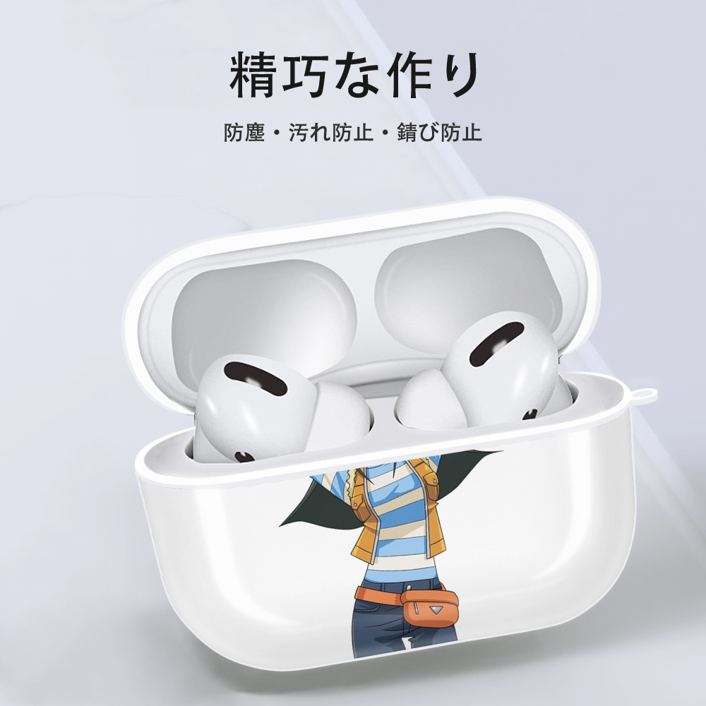 遊☆戯☆王 Yu-Gi-Oh! 【AirPods Pro用】ハードシェル保護ケース 耐衝撃・防指紋・カラビナ付き商品仕様