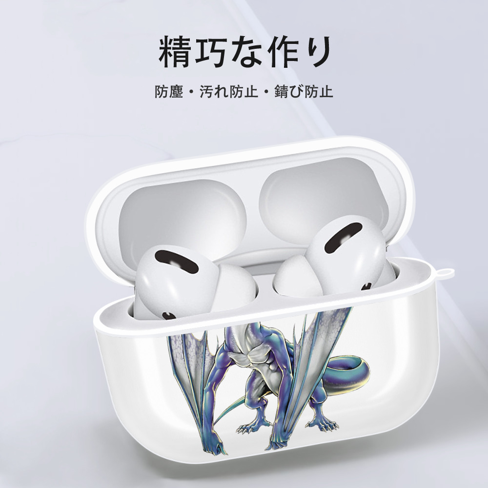遊☆戯☆王 Yu-Gi-Oh! 【AirPods Pro用】ハードシェル保護ケース 耐衝撃・防指紋・カラビナ付き商品仕様