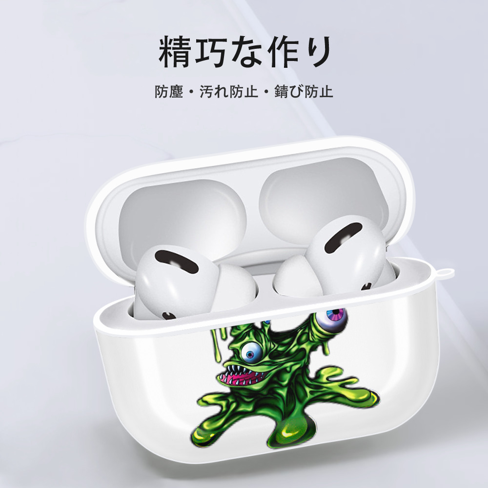 遊☆戯☆王 Yu-Gi-Oh! 【AirPods Pro用】ハードシェル保護ケース 耐衝撃・防指紋・カラビナ付き商品仕様