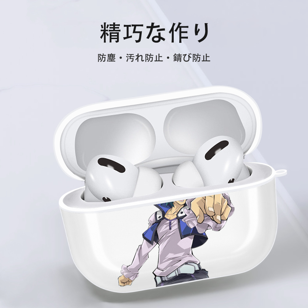 遊☆戯☆王 Yu-Gi-Oh! 【AirPods Pro用】ハードシェル保護ケース 耐衝撃・防指紋・カラビナ付き商品仕様