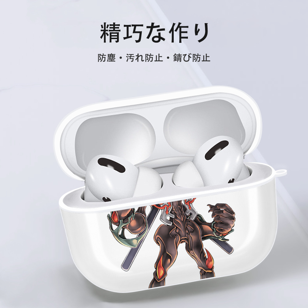 遊☆戯☆王 Yu-Gi-Oh! 【AirPods Pro用】ハードシェル保護ケース 耐衝撃・防指紋・カラビナ付き商品仕様