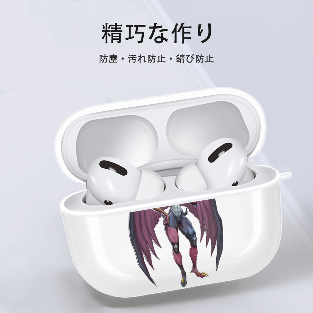 遊☆戯☆王 Yu-Gi-Oh! 【AirPods Pro用】ハードシェル保護ケース 耐衝撃・防指紋・カラビナ付き商品仕様